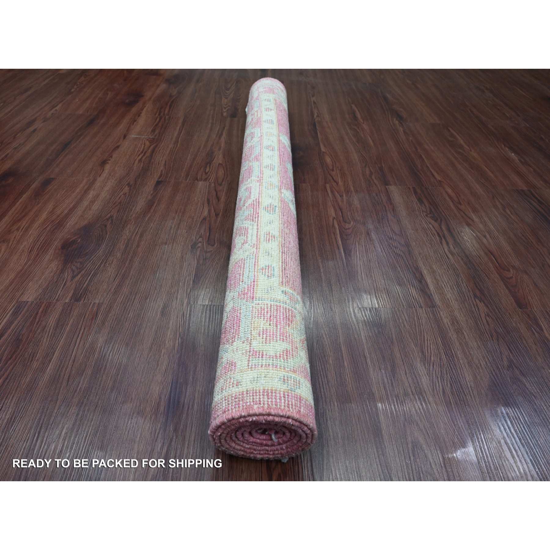 Oushak-And-Peshawar-Hand-Knotted-Rug-102440