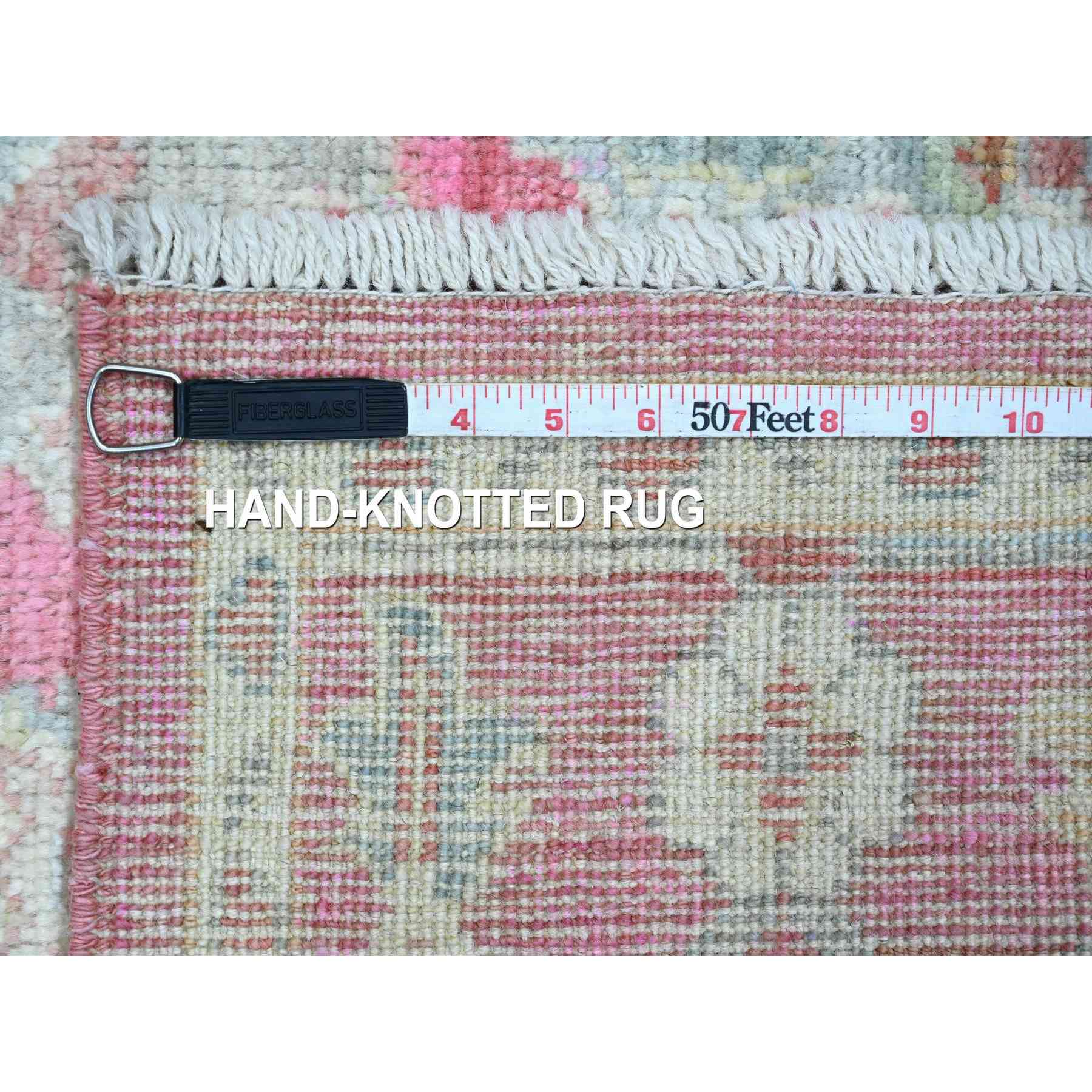 Oushak-And-Peshawar-Hand-Knotted-Rug-102440