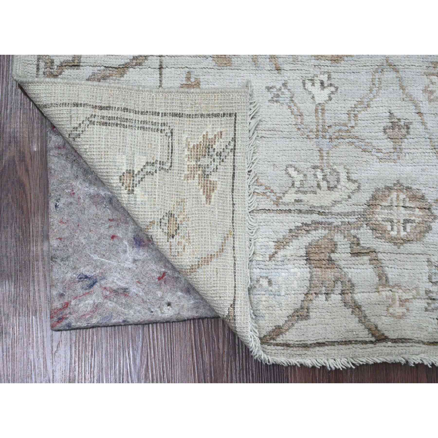 Oushak-And-Peshawar-Hand-Knotted-Rug-102445