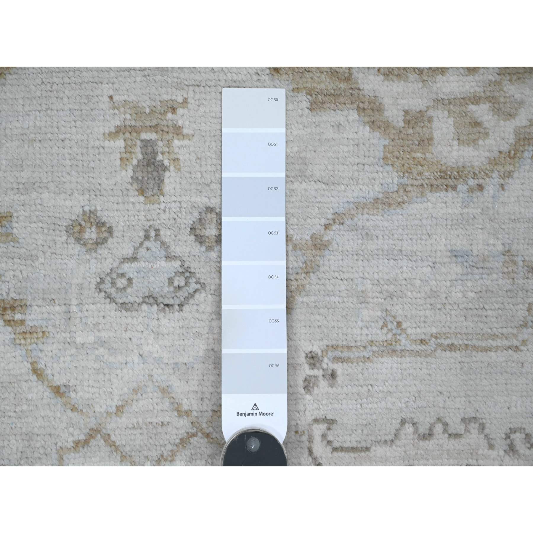 Oushak-And-Peshawar-Hand-Knotted-Rug-102445