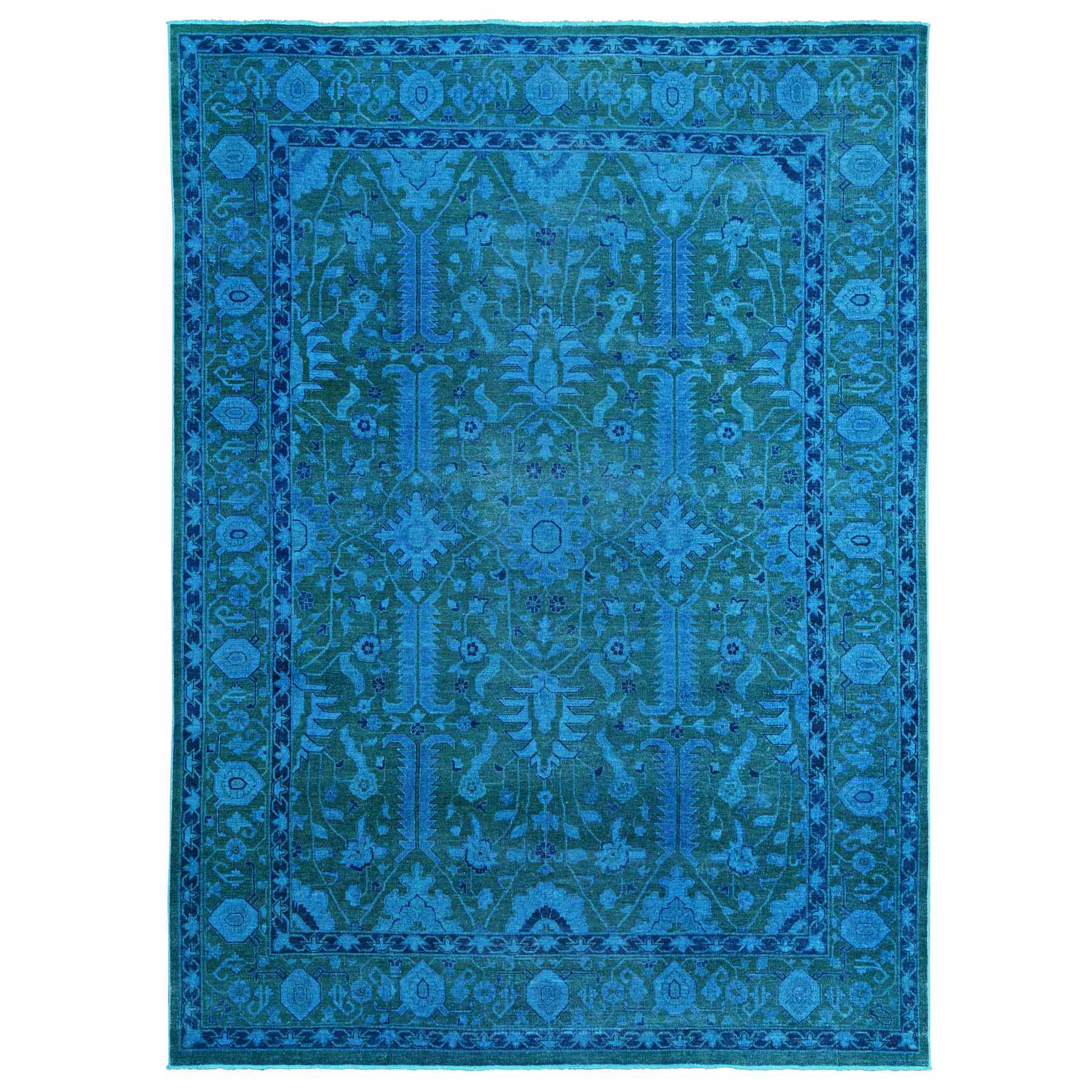Vintage-Hand-Knotted-Rug-101865