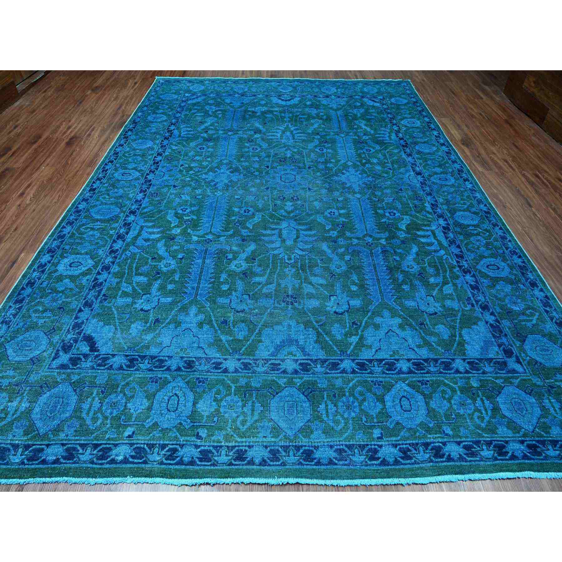 Vintage-Hand-Knotted-Rug-101865