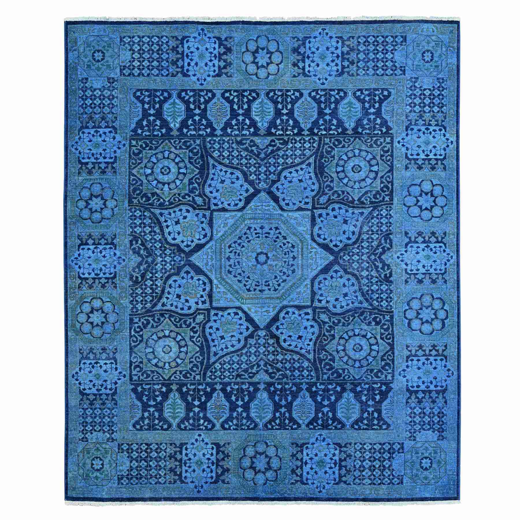 Vintage-Hand-Knotted-Rug-101980