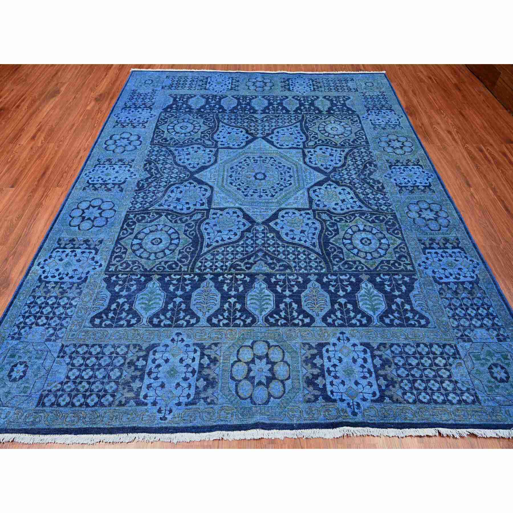 Vintage-Hand-Knotted-Rug-101980