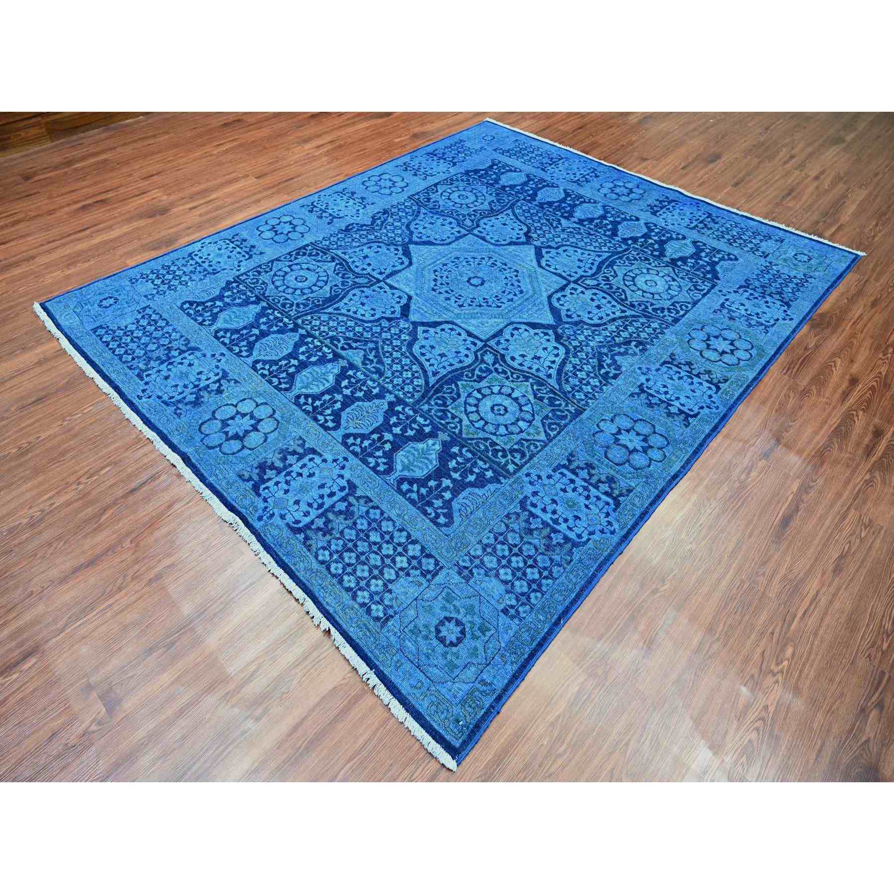 Vintage-Hand-Knotted-Rug-101980