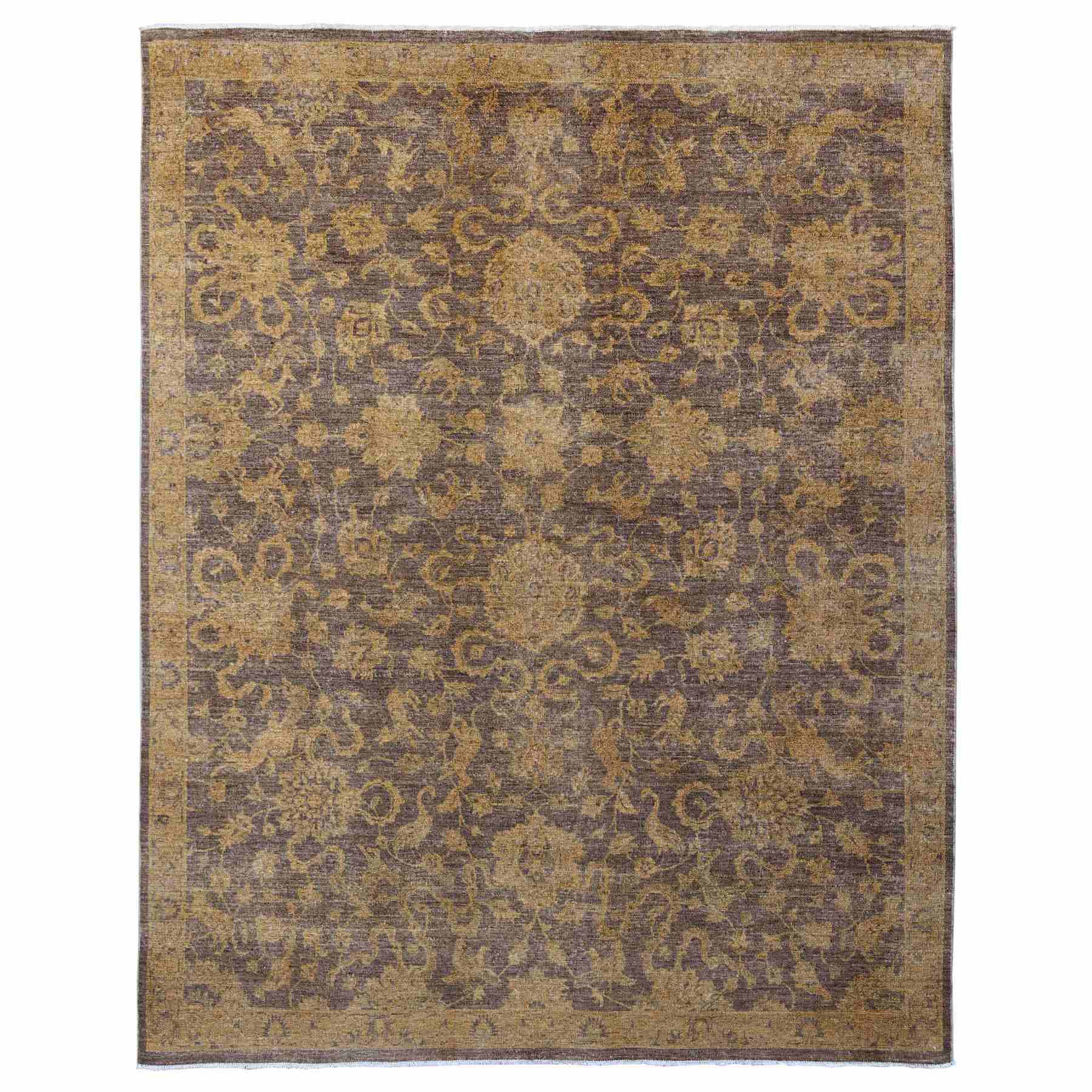 Vintage-Hand-Knotted-Rug-101985