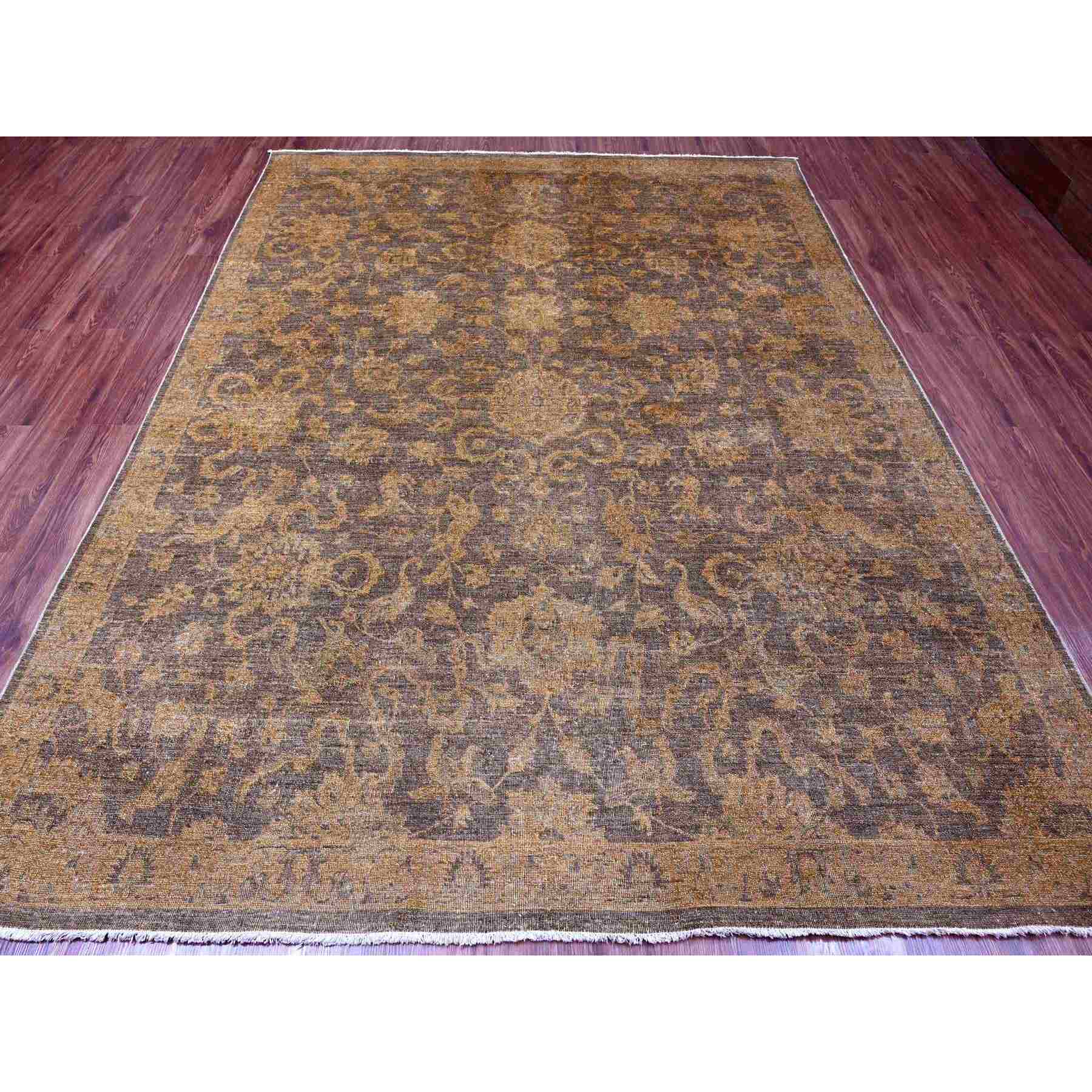 Vintage-Hand-Knotted-Rug-101985