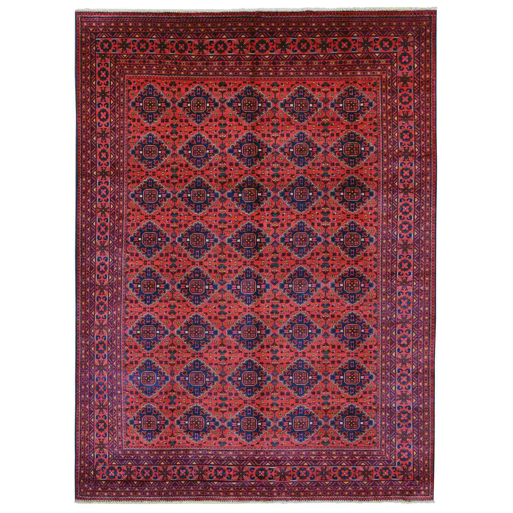 Tribal-Geometric-Hand-Knotted-Rug-100000