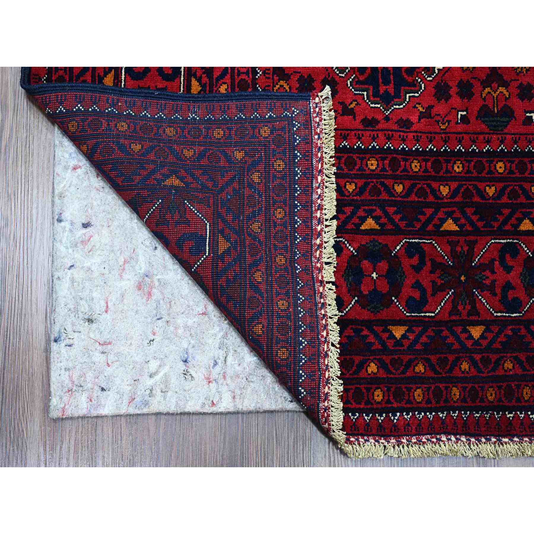 Tribal-Geometric-Hand-Knotted-Rug-100000