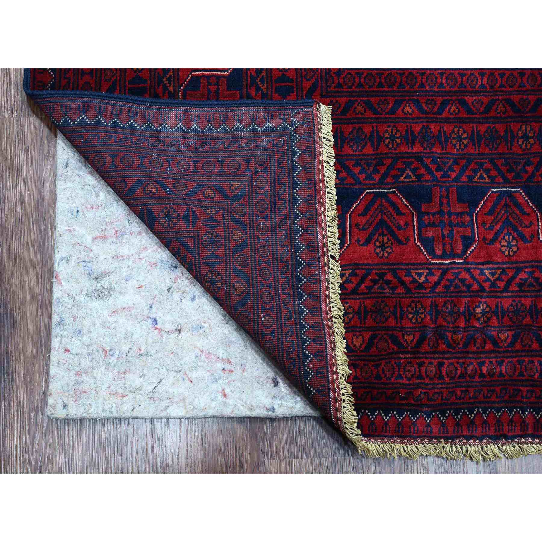 Tribal-Geometric-Hand-Knotted-Rug-100005