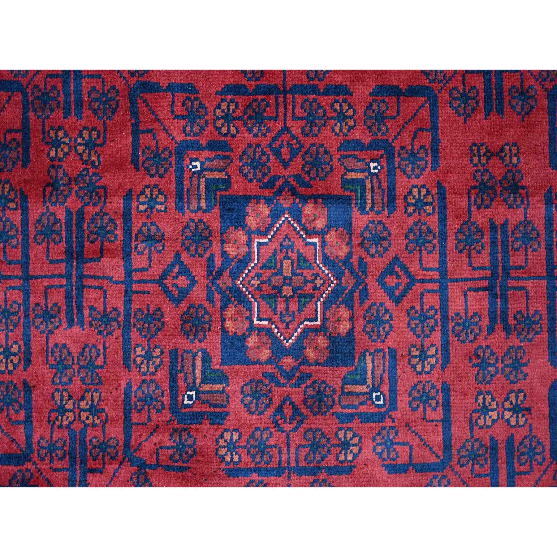 Tribal-Geometric-Hand-Knotted-Rug-100005