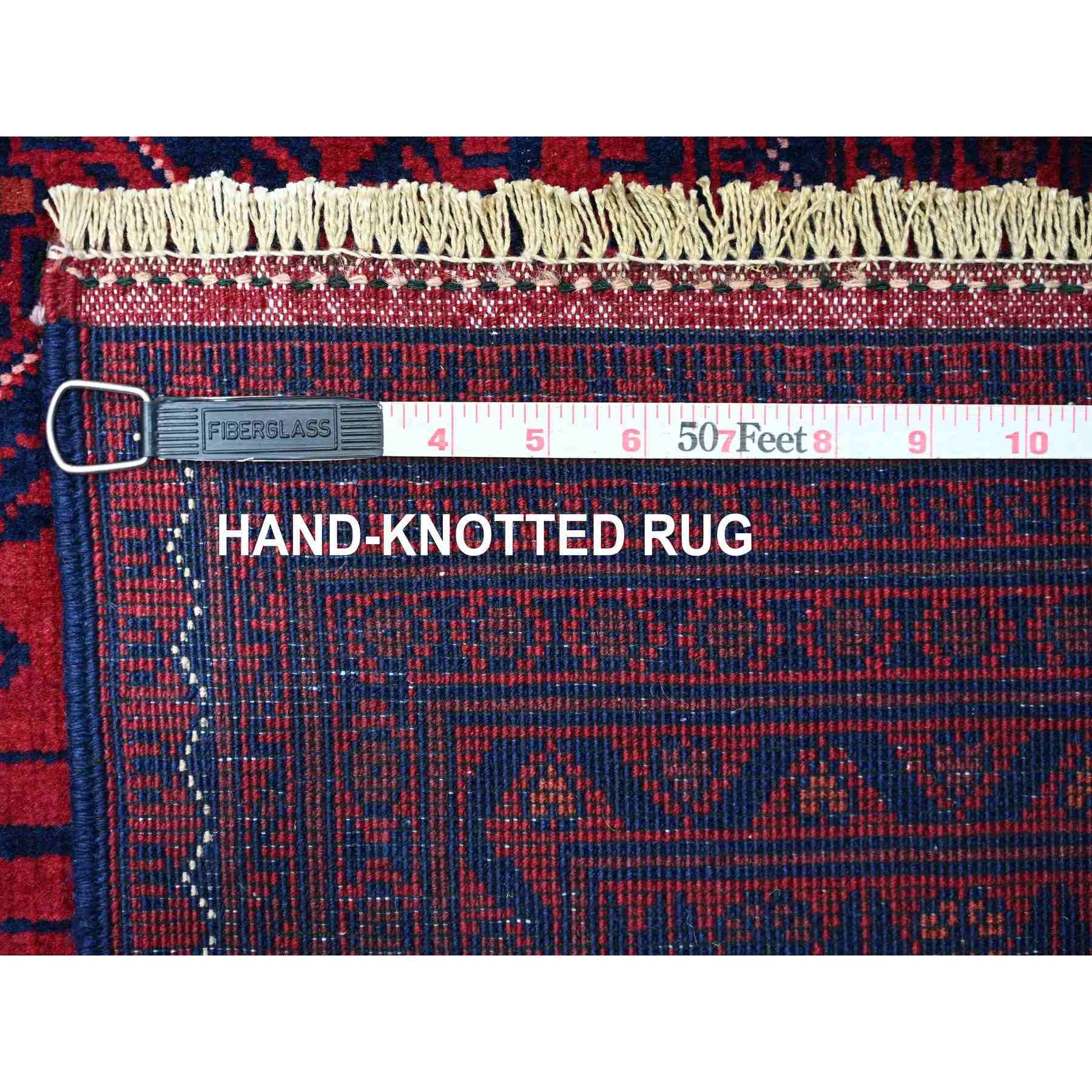 Tribal-Geometric-Hand-Knotted-Rug-100005