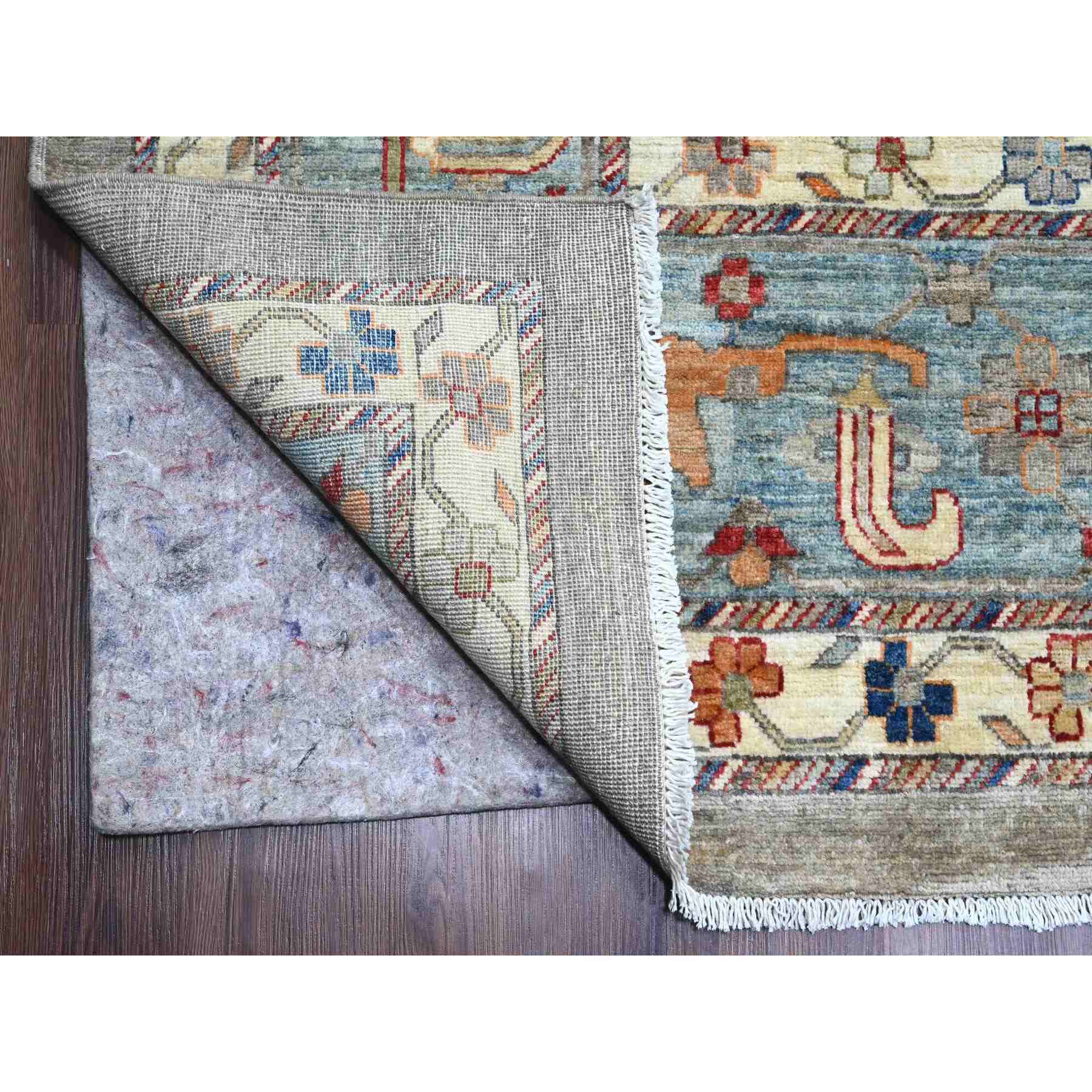 Tribal-Geometric-Hand-Knotted-Rug-100010
