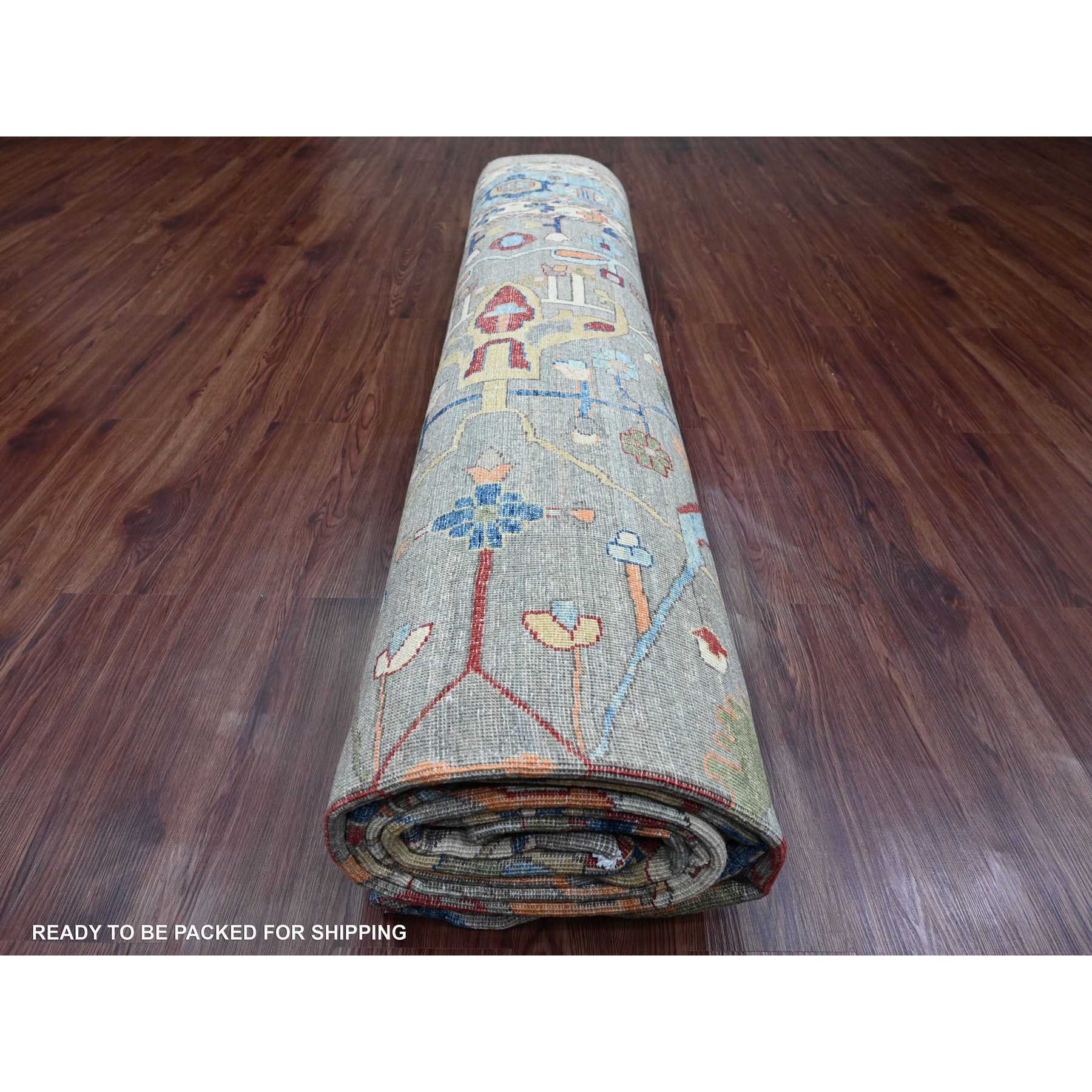 Tribal-Geometric-Hand-Knotted-Rug-100010