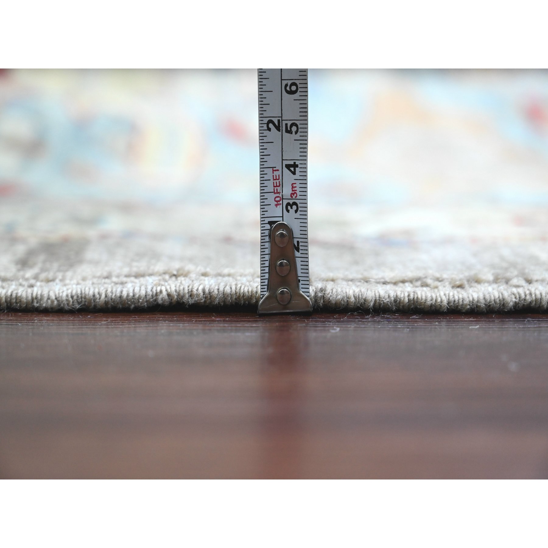 Tribal-Geometric-Hand-Knotted-Rug-100010