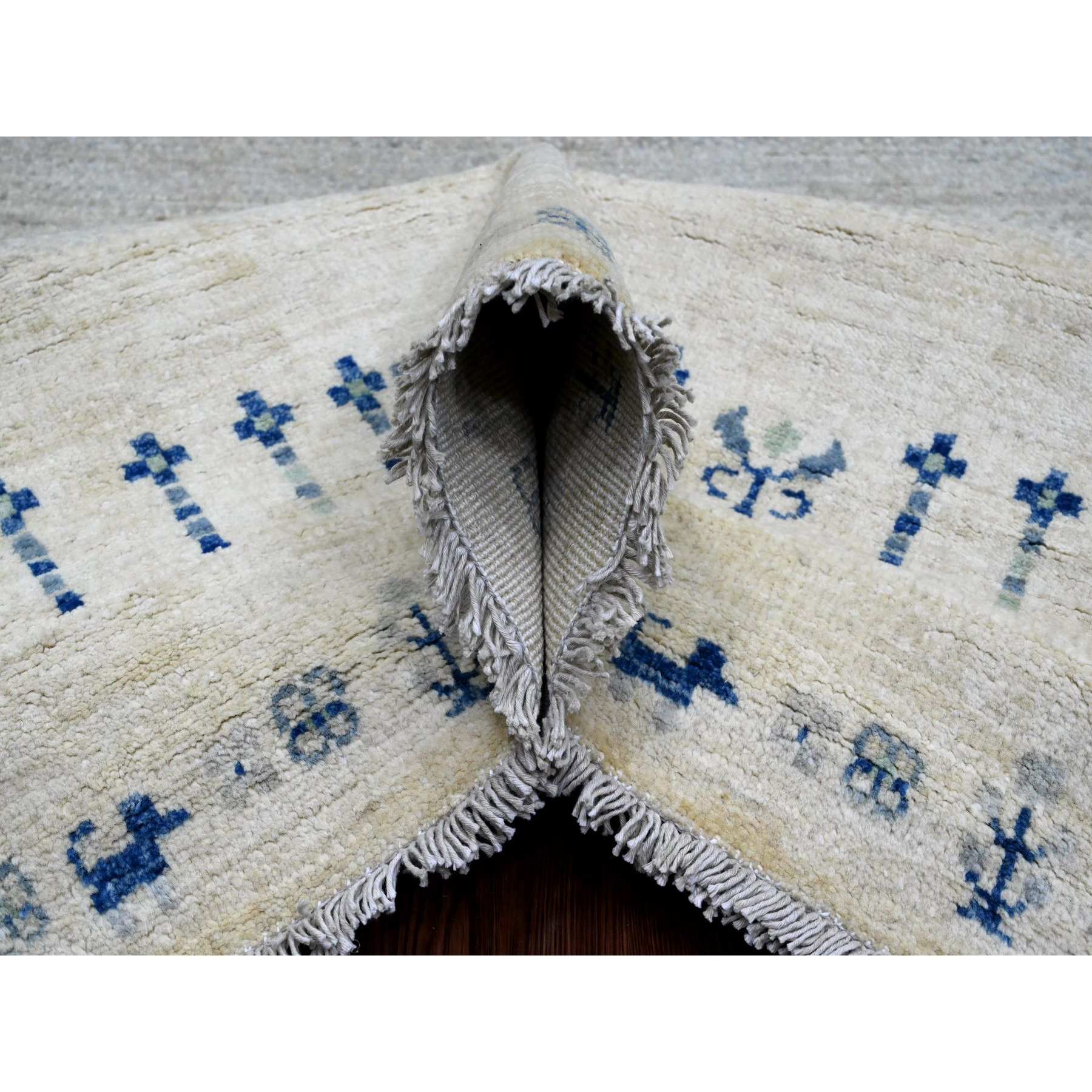 Tribal-Geometric-Hand-Knotted-Rug-100100