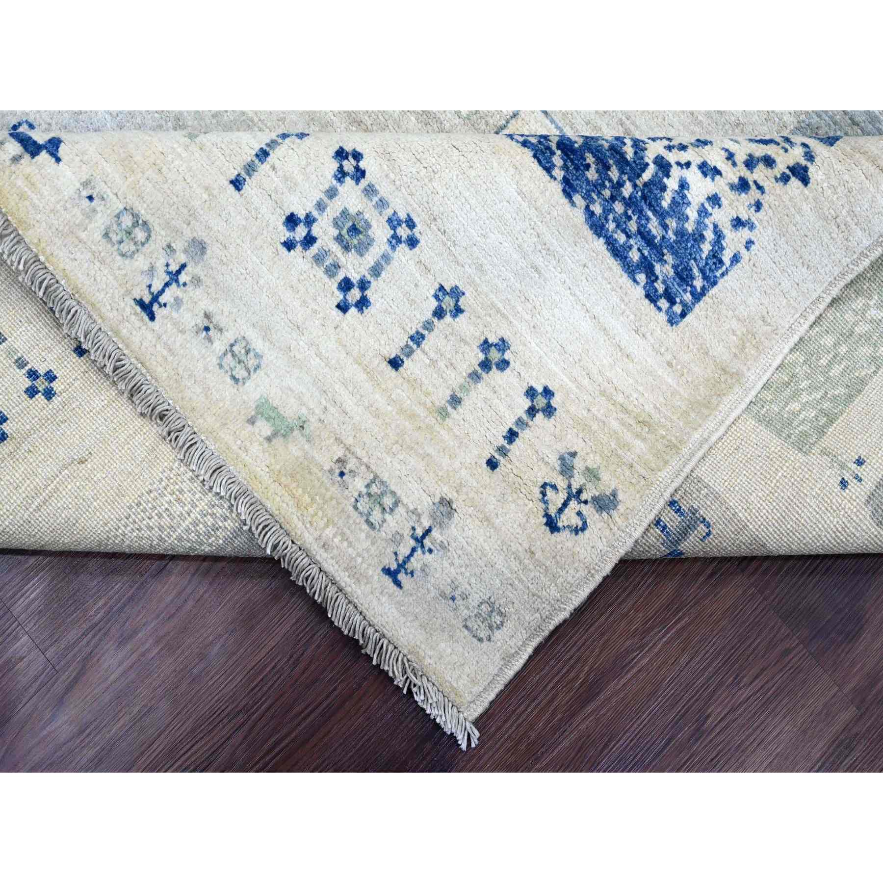 Tribal-Geometric-Hand-Knotted-Rug-100100