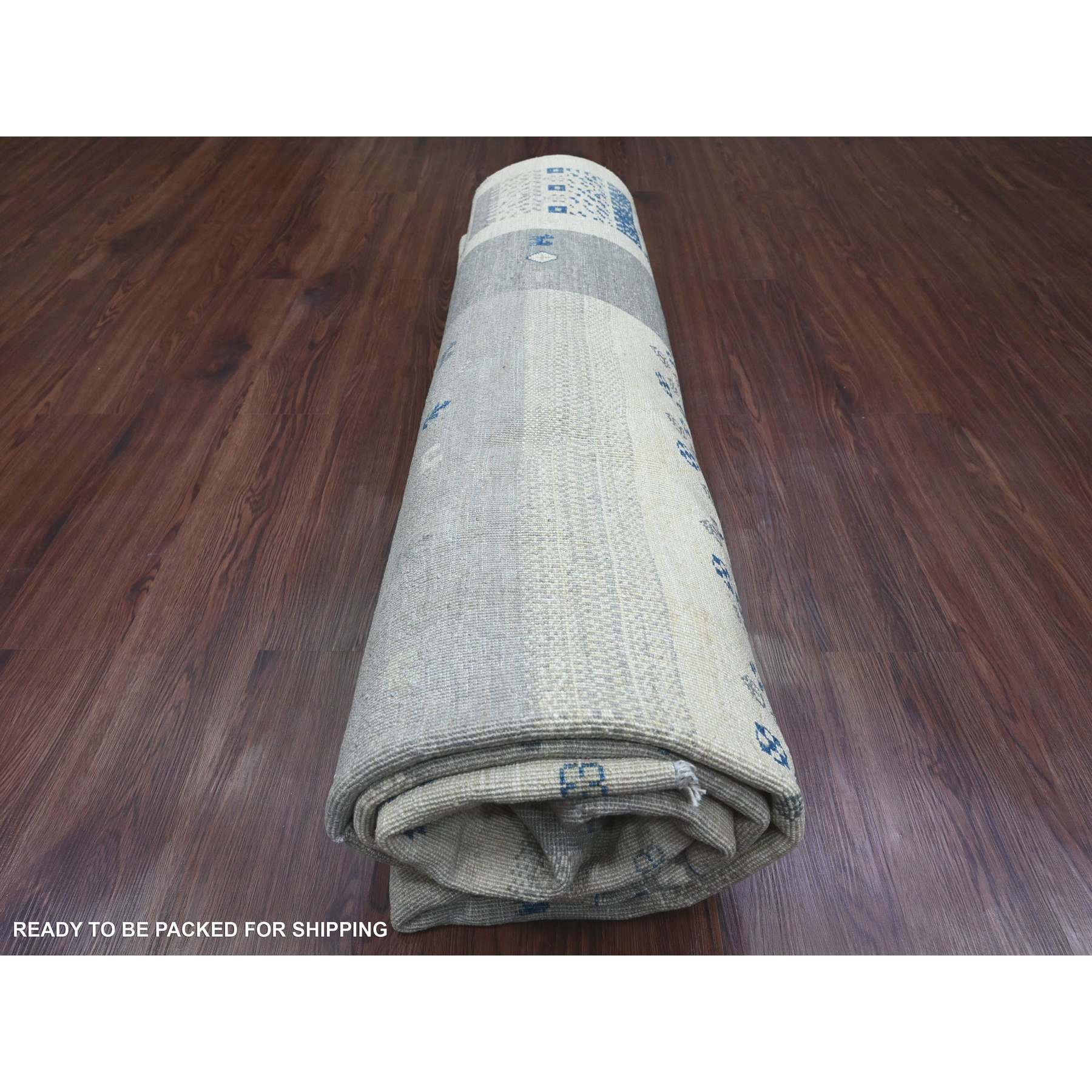 Tribal-Geometric-Hand-Knotted-Rug-100100