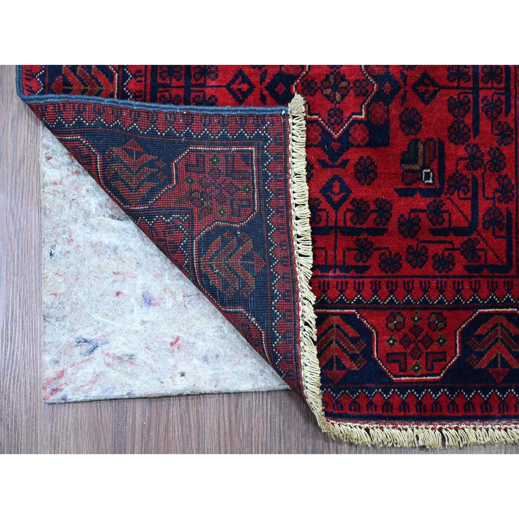 Tribal-Geometric-Hand-Knotted-Rug-100105