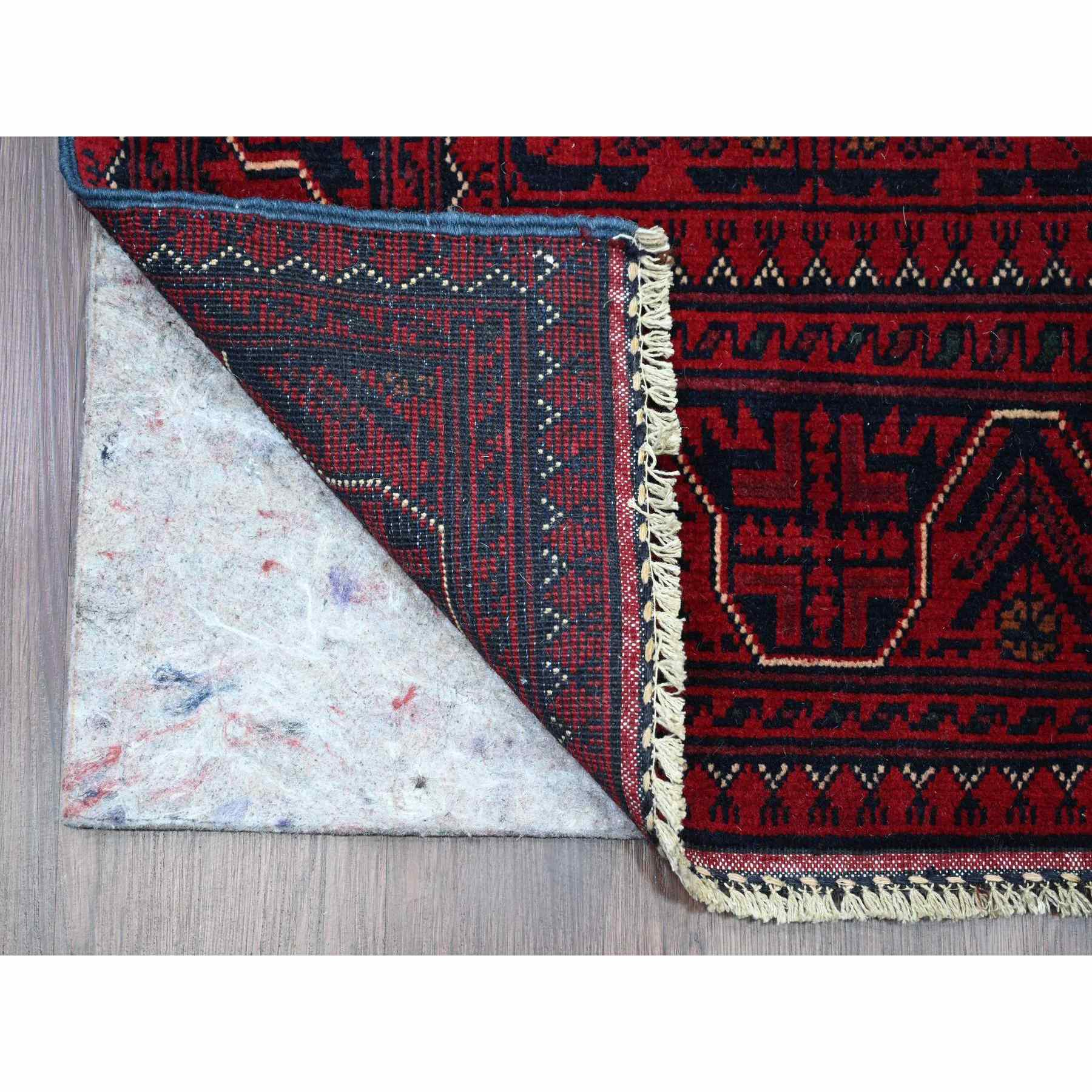 Tribal-Geometric-Hand-Knotted-Rug-100115