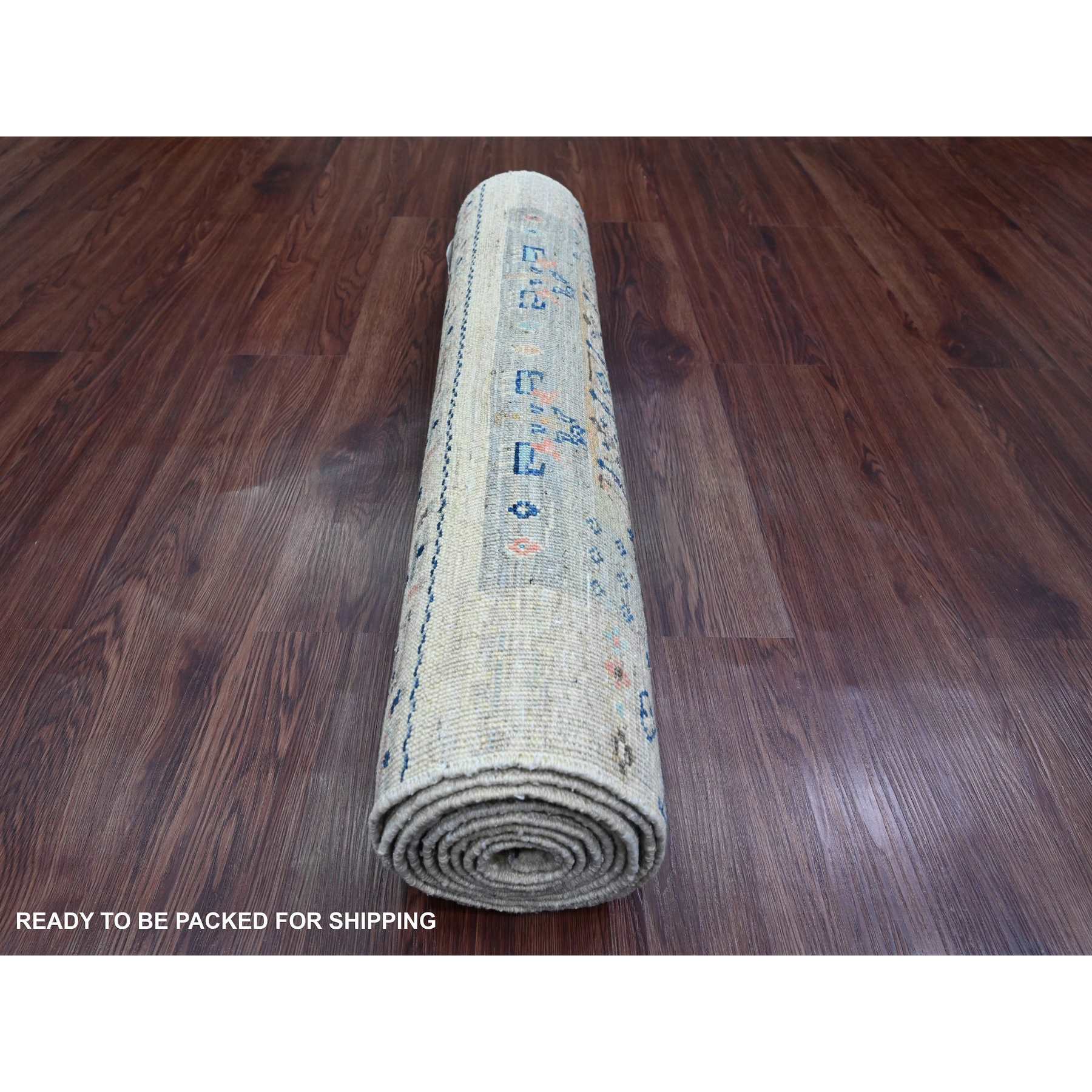 Tribal-Geometric-Hand-Knotted-Rug-100575