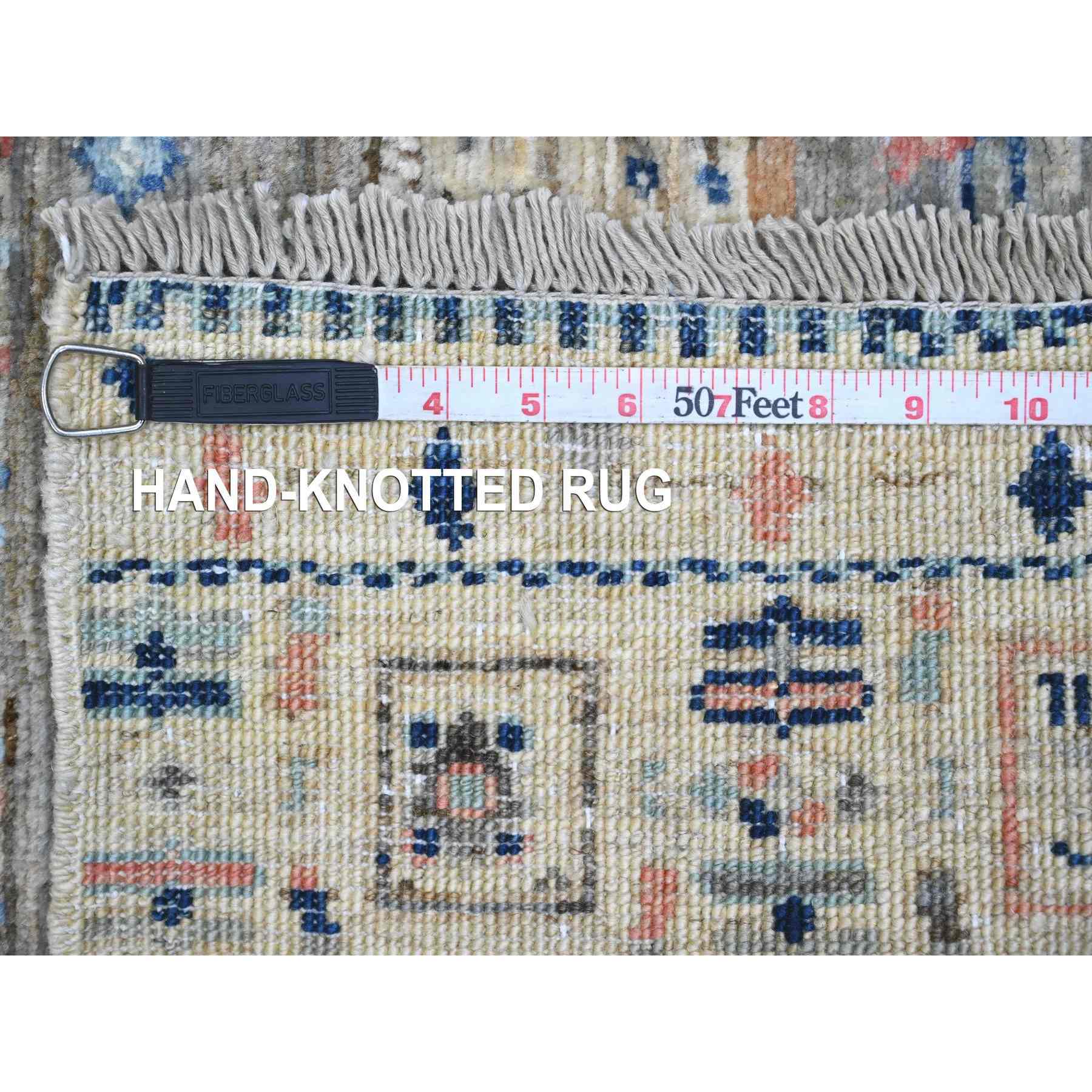 Tribal-Geometric-Hand-Knotted-Rug-100575