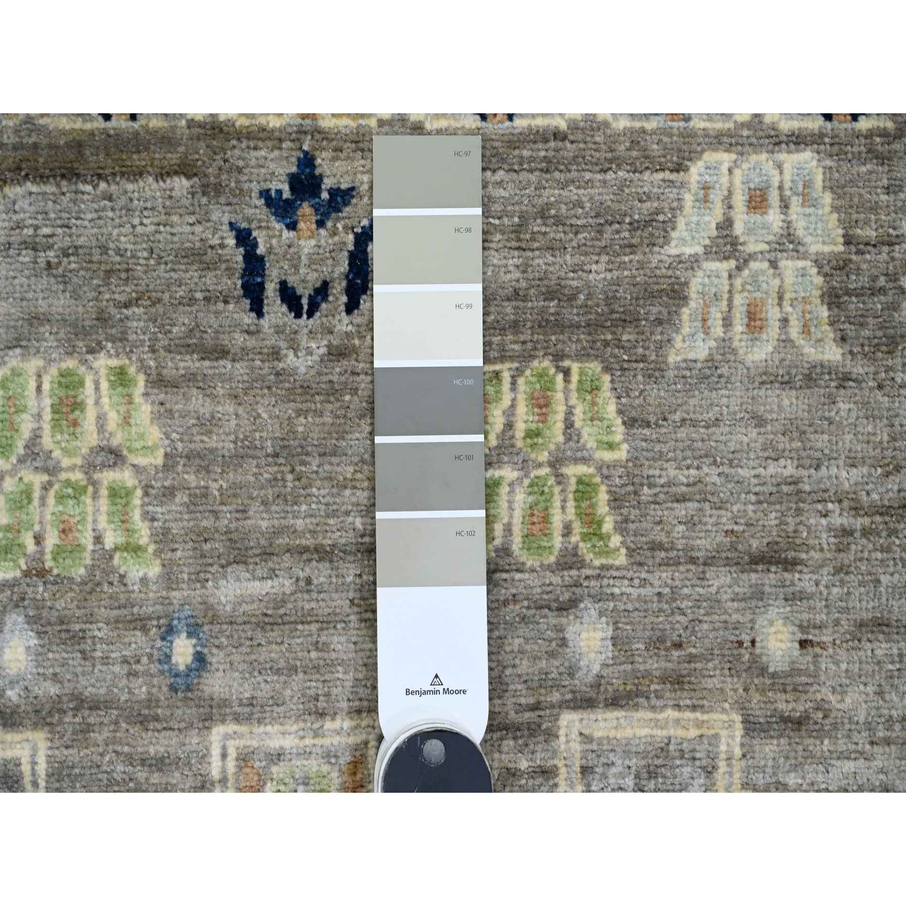 Tribal-Geometric-Hand-Knotted-Rug-100585