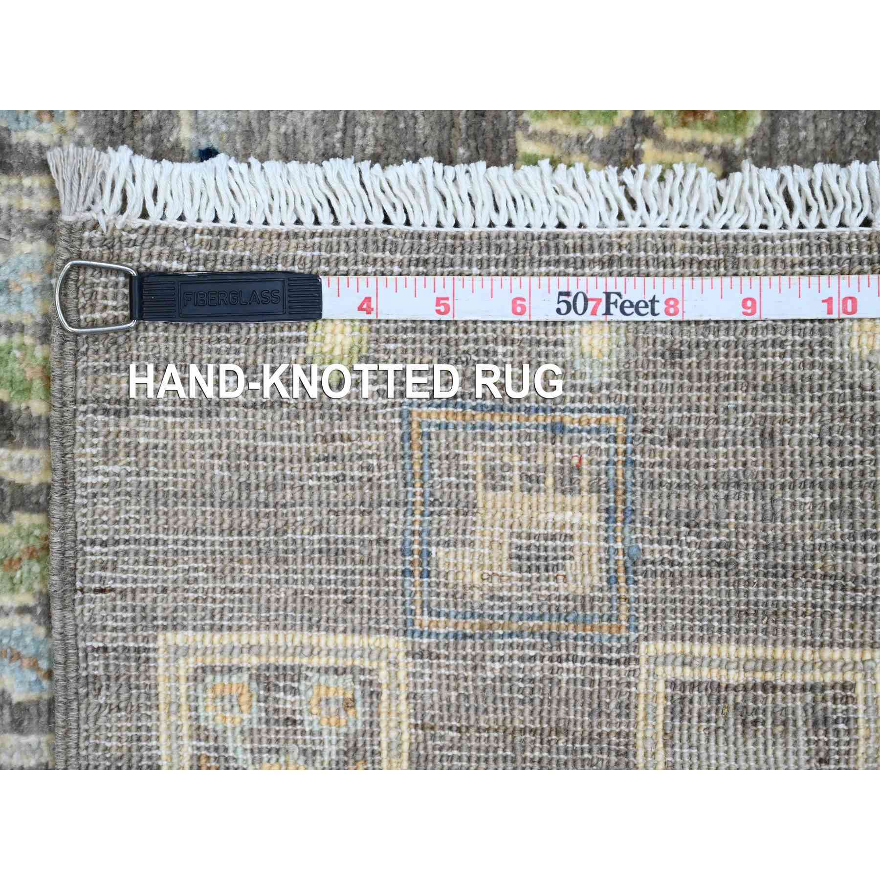 Tribal-Geometric-Hand-Knotted-Rug-100585