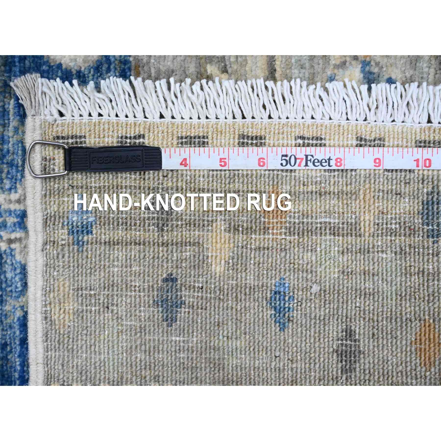 Tribal-Geometric-Hand-Knotted-Rug-100590