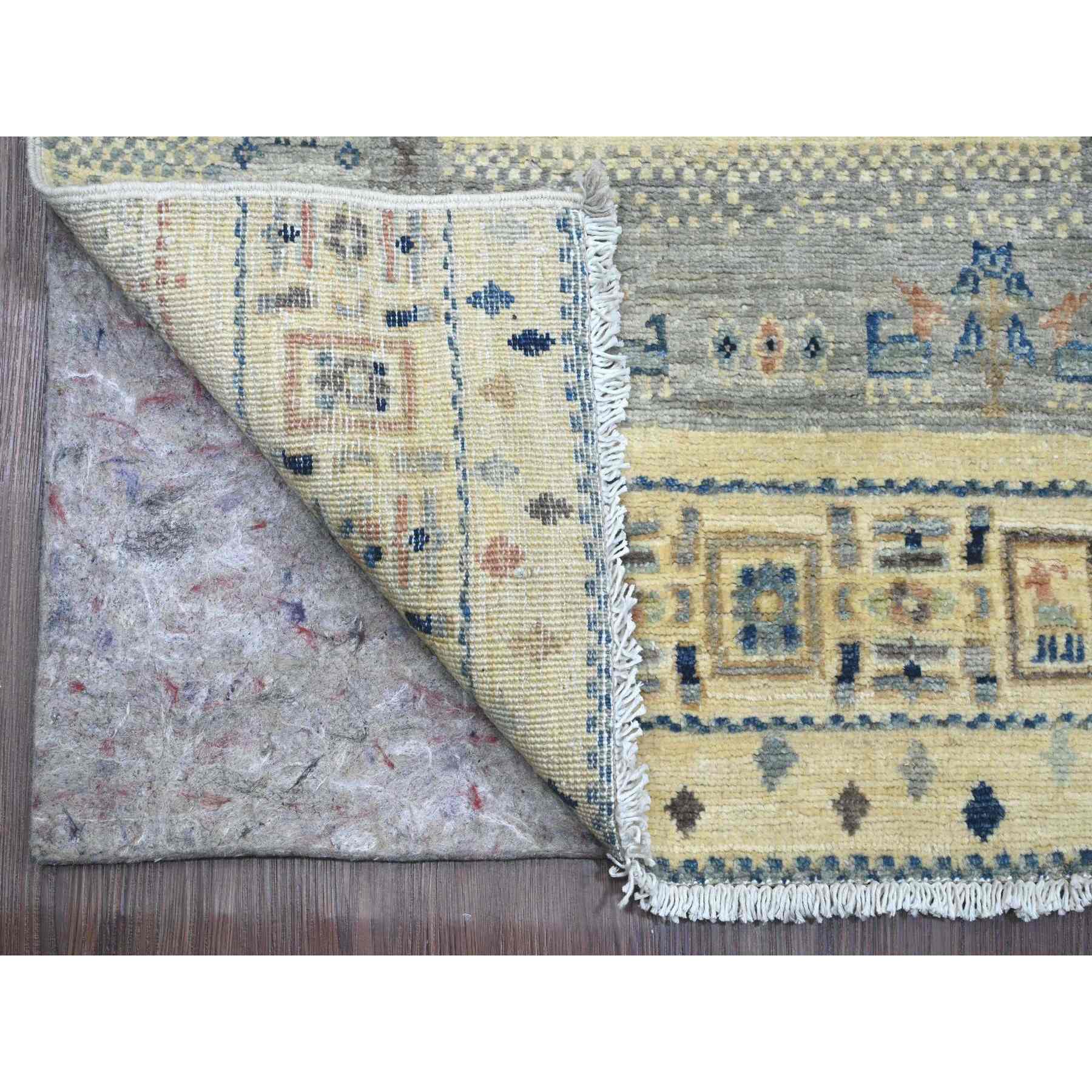 Tribal-Geometric-Hand-Knotted-Rug-100615