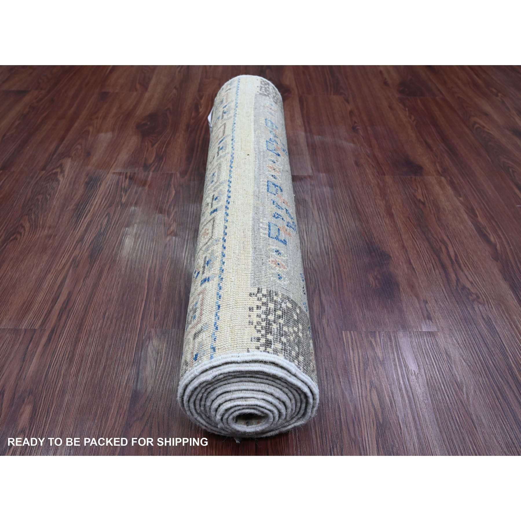 Tribal-Geometric-Hand-Knotted-Rug-100615