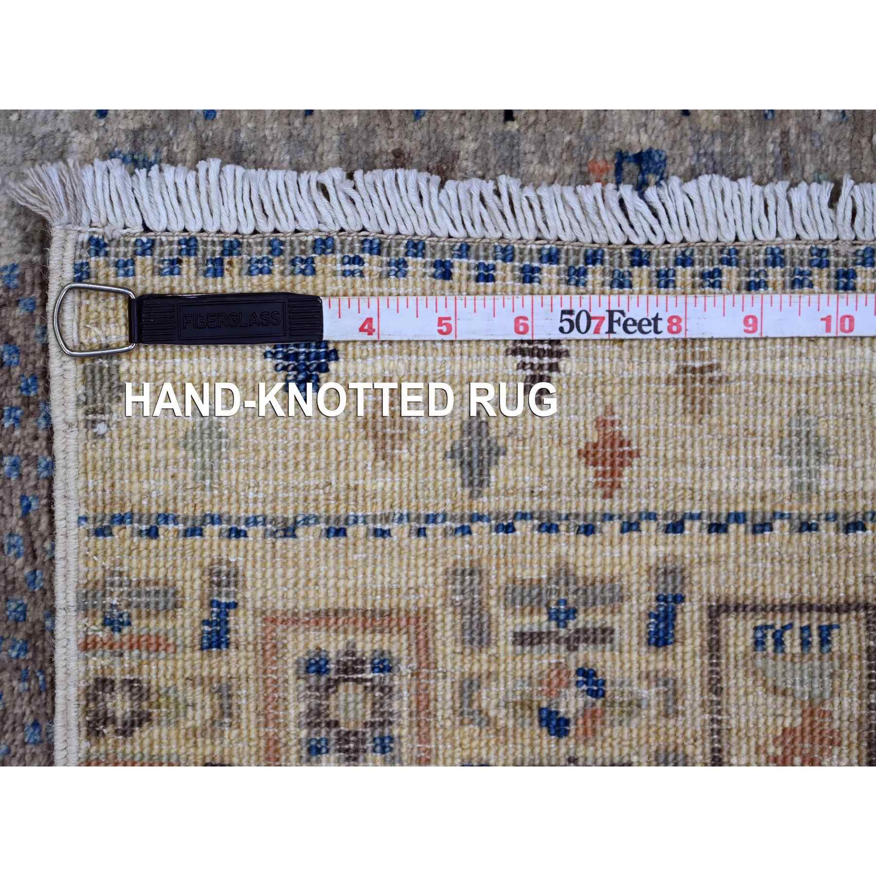 Tribal-Geometric-Hand-Knotted-Rug-100615