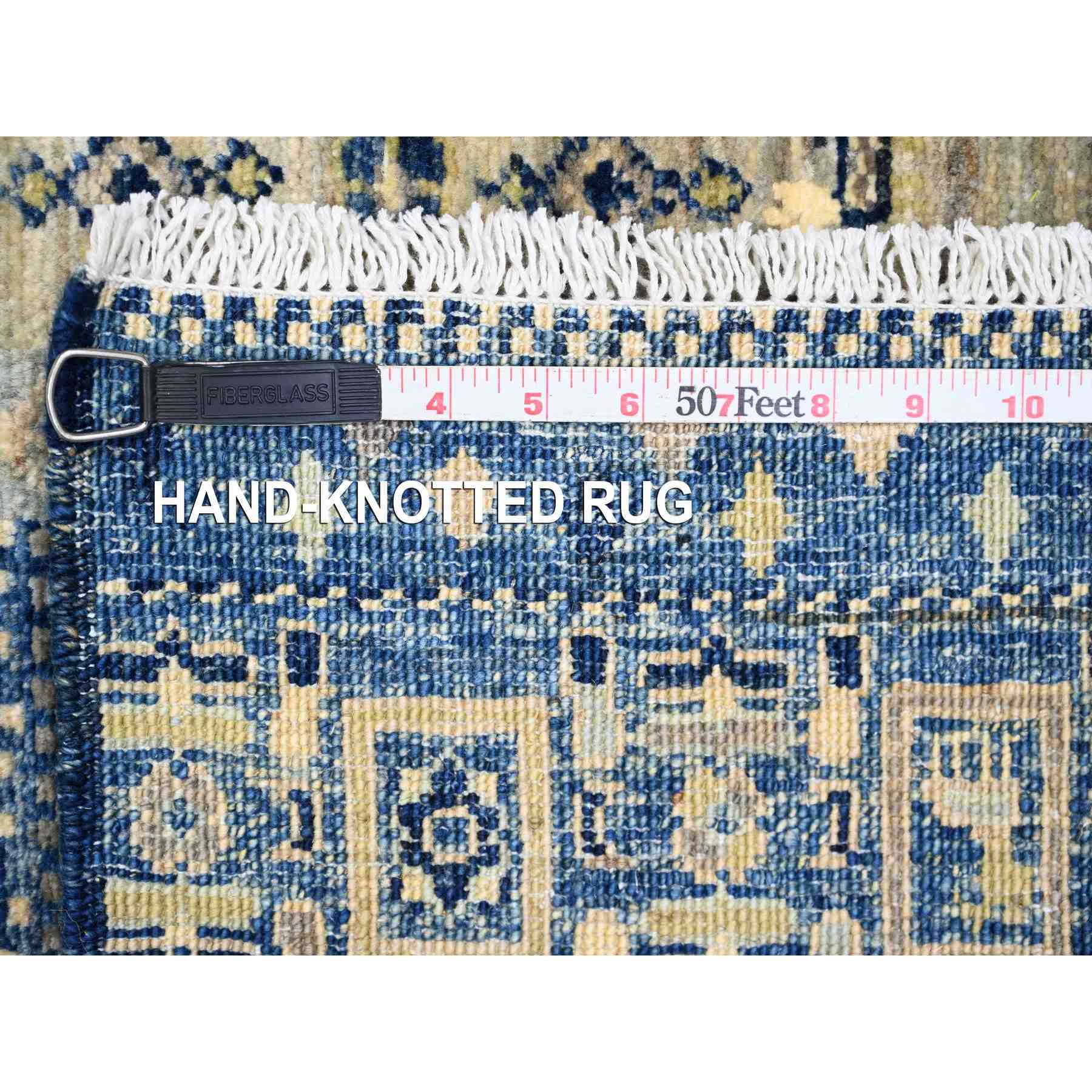 Tribal-Geometric-Hand-Knotted-Rug-100625