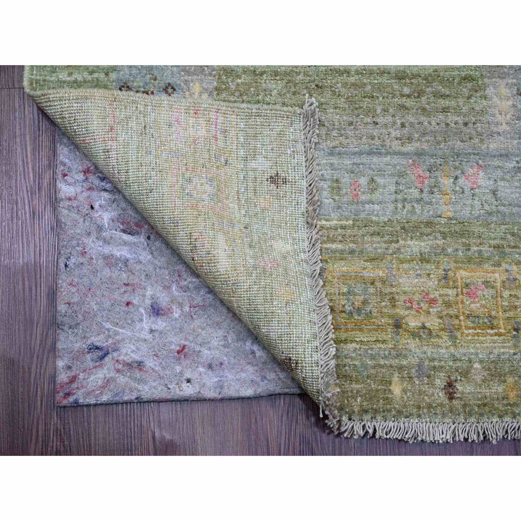 Tribal-Geometric-Hand-Knotted-Rug-100635