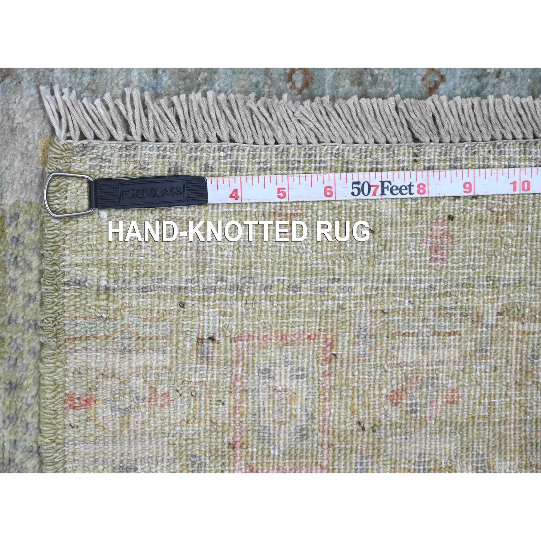 Tribal-Geometric-Hand-Knotted-Rug-100635
