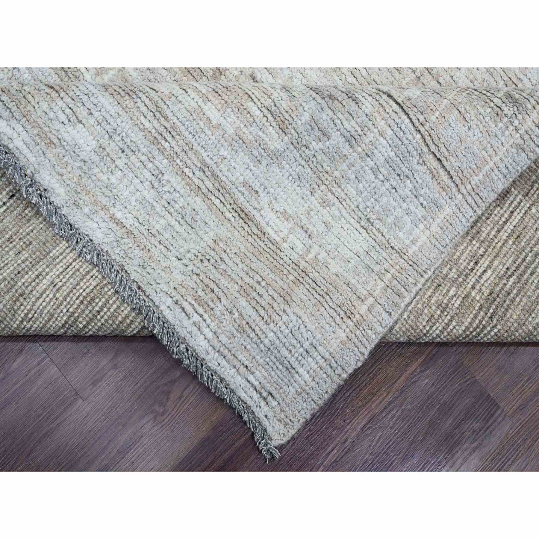 Tribal-Geometric-Hand-Knotted-Rug-100725