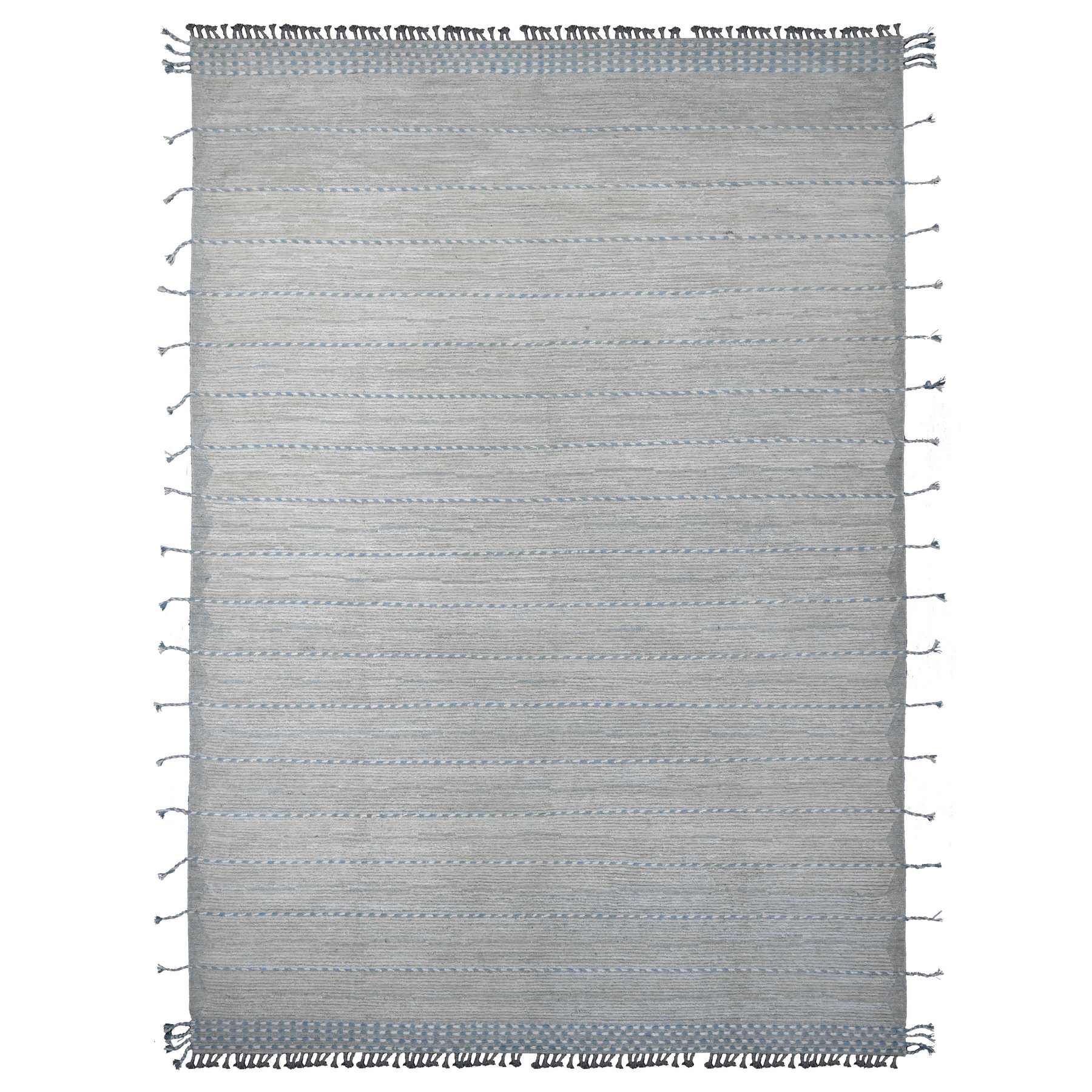Tribal-Geometric-Hand-Knotted-Rug-100745