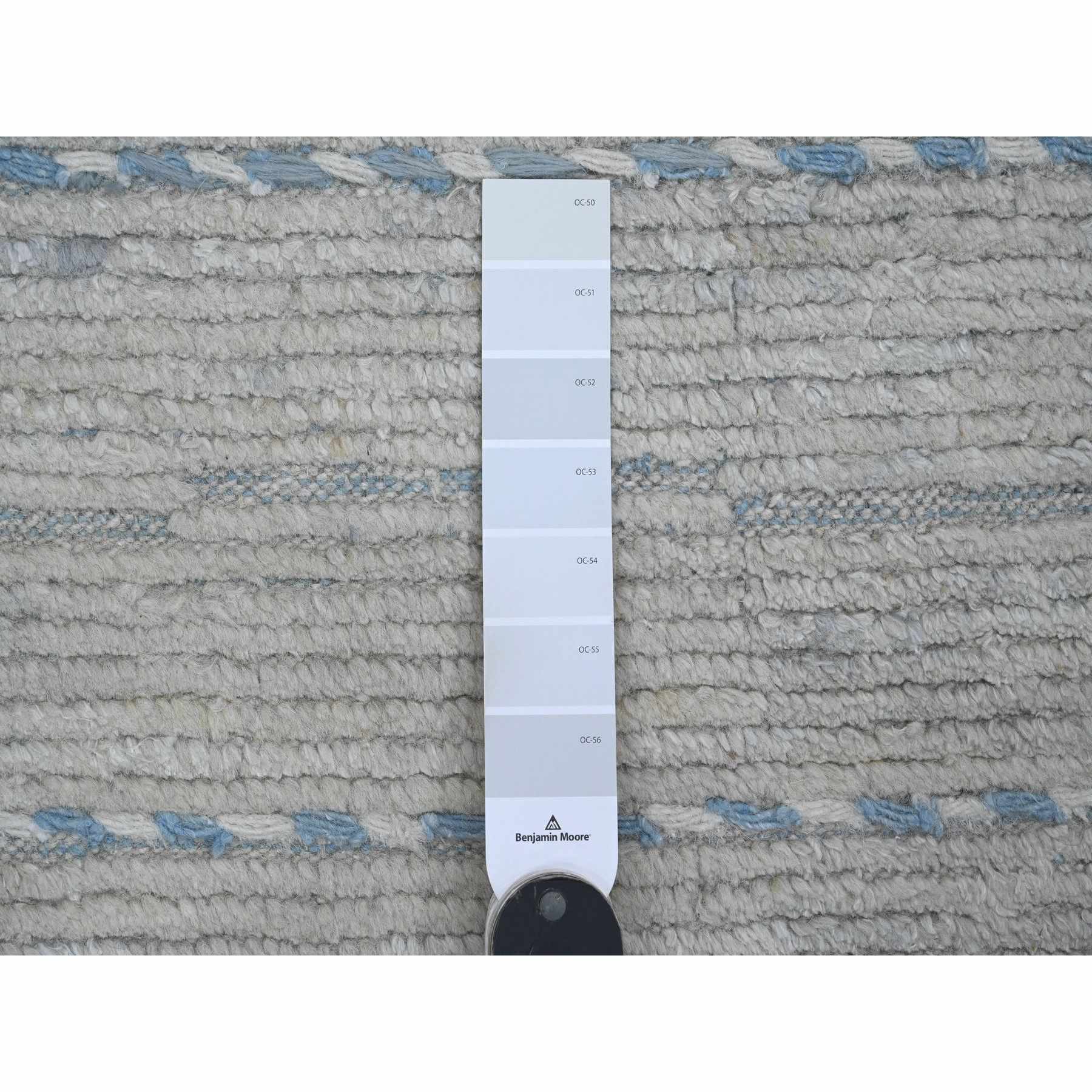 Tribal-Geometric-Hand-Knotted-Rug-100745