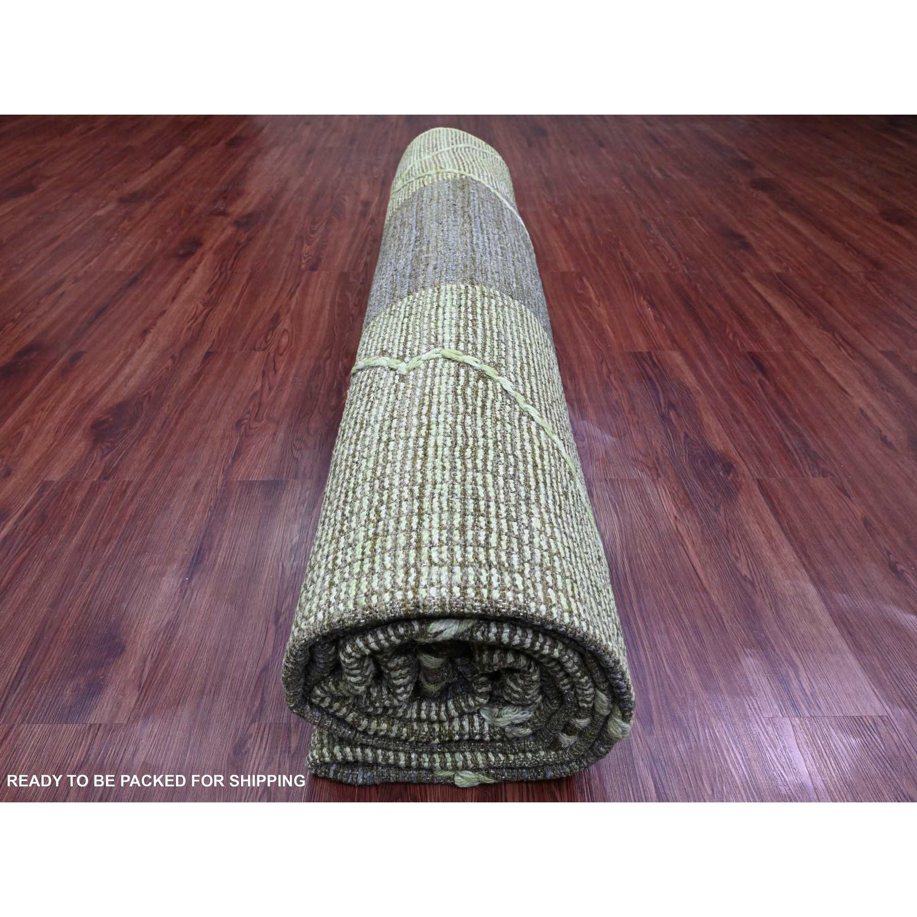 Tribal-Geometric-Hand-Knotted-Rug-100750