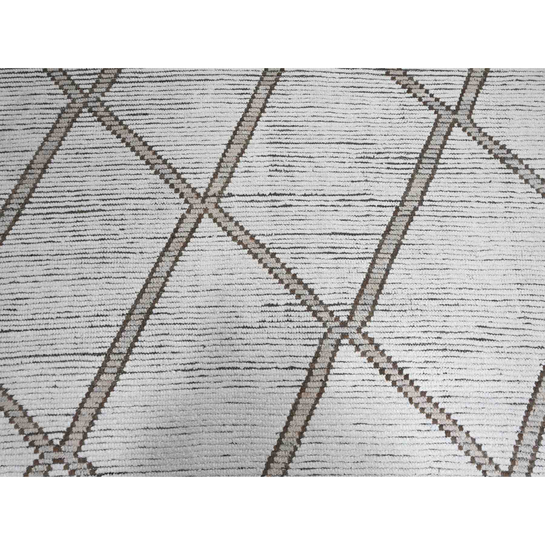 Tribal-Geometric-Hand-Knotted-Rug-101160