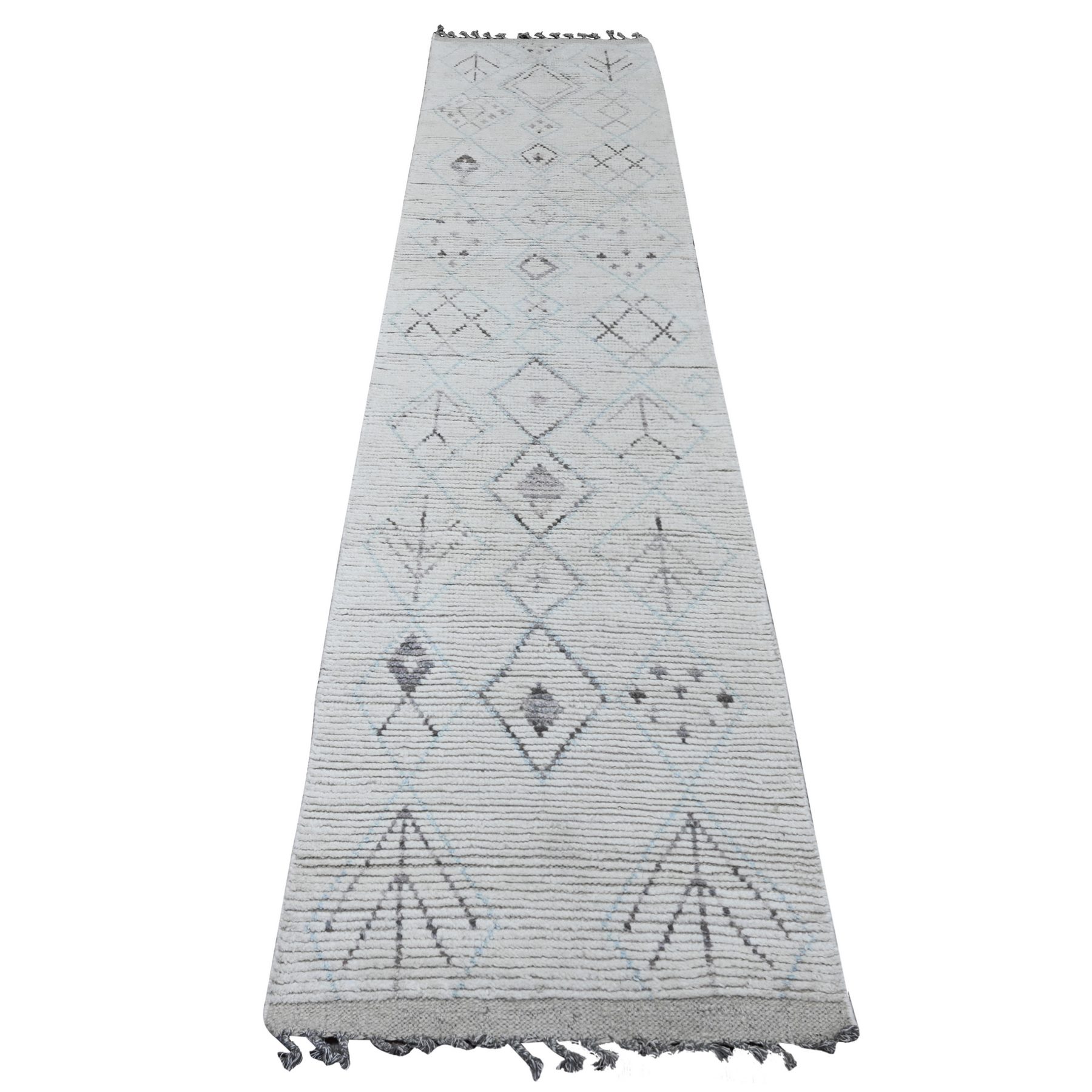 Tribal-Geometric-Hand-Knotted-Rug-101370