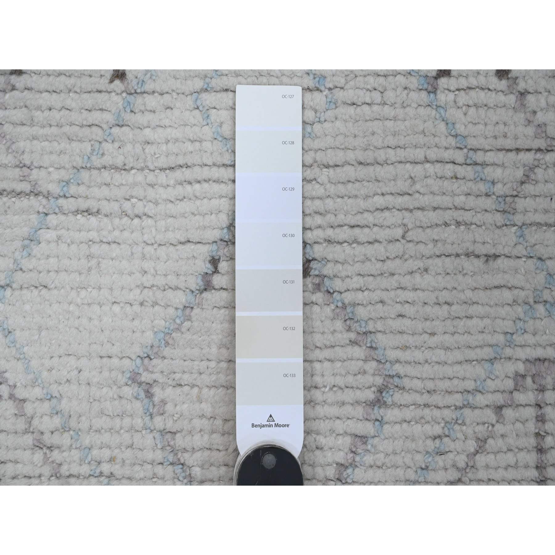 Tribal-Geometric-Hand-Knotted-Rug-101370