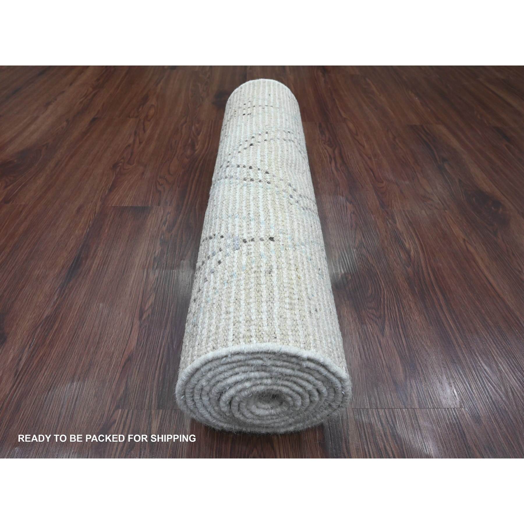 Tribal-Geometric-Hand-Knotted-Rug-101370