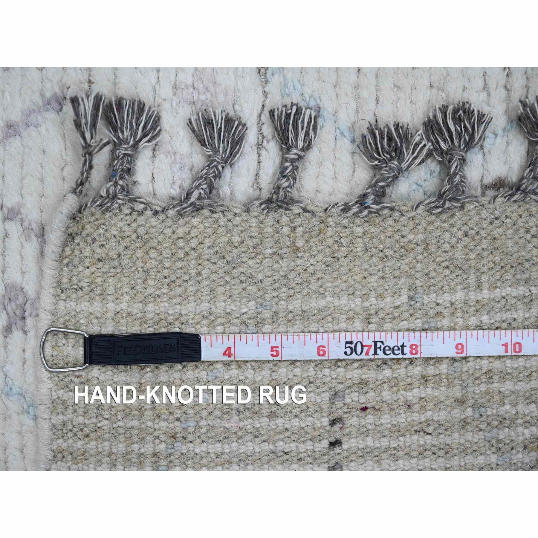 Tribal-Geometric-Hand-Knotted-Rug-101370