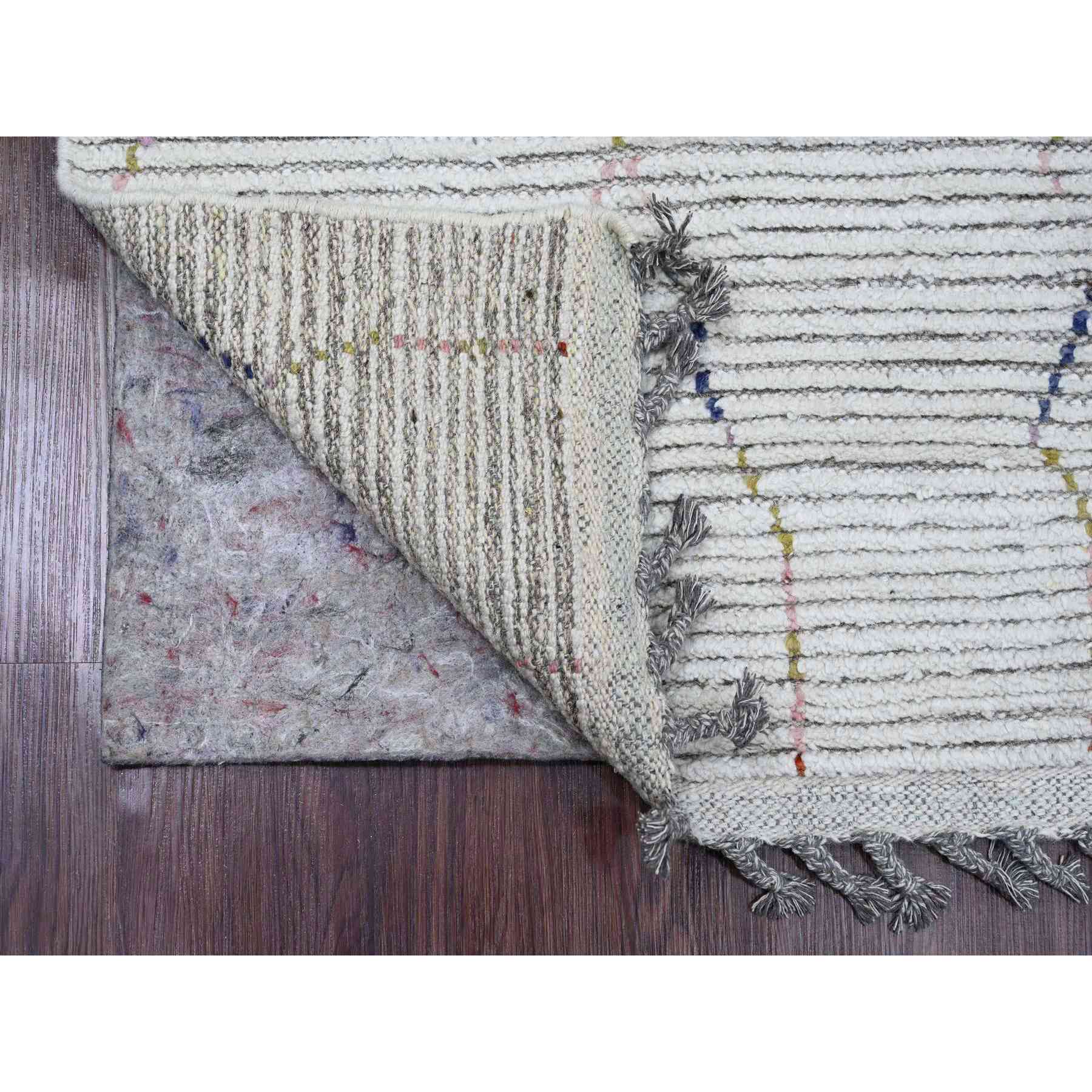 Tribal-Geometric-Hand-Knotted-Rug-101375