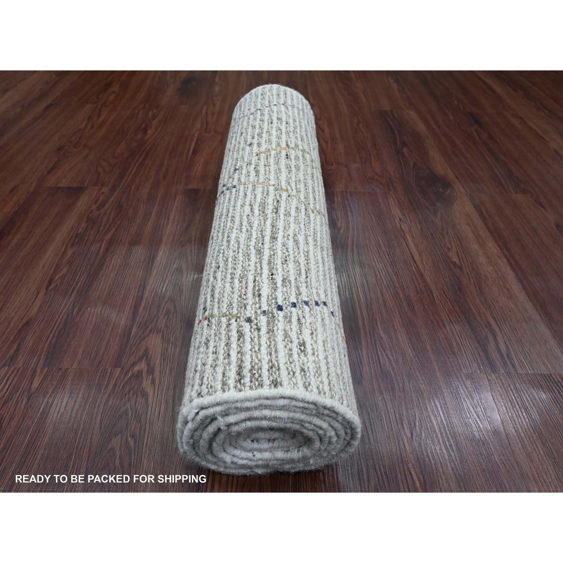 Tribal-Geometric-Hand-Knotted-Rug-101375