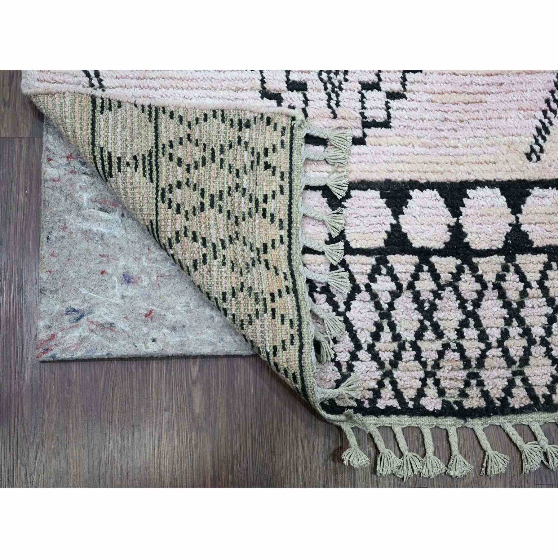 Tribal-Geometric-Hand-Knotted-Rug-101385