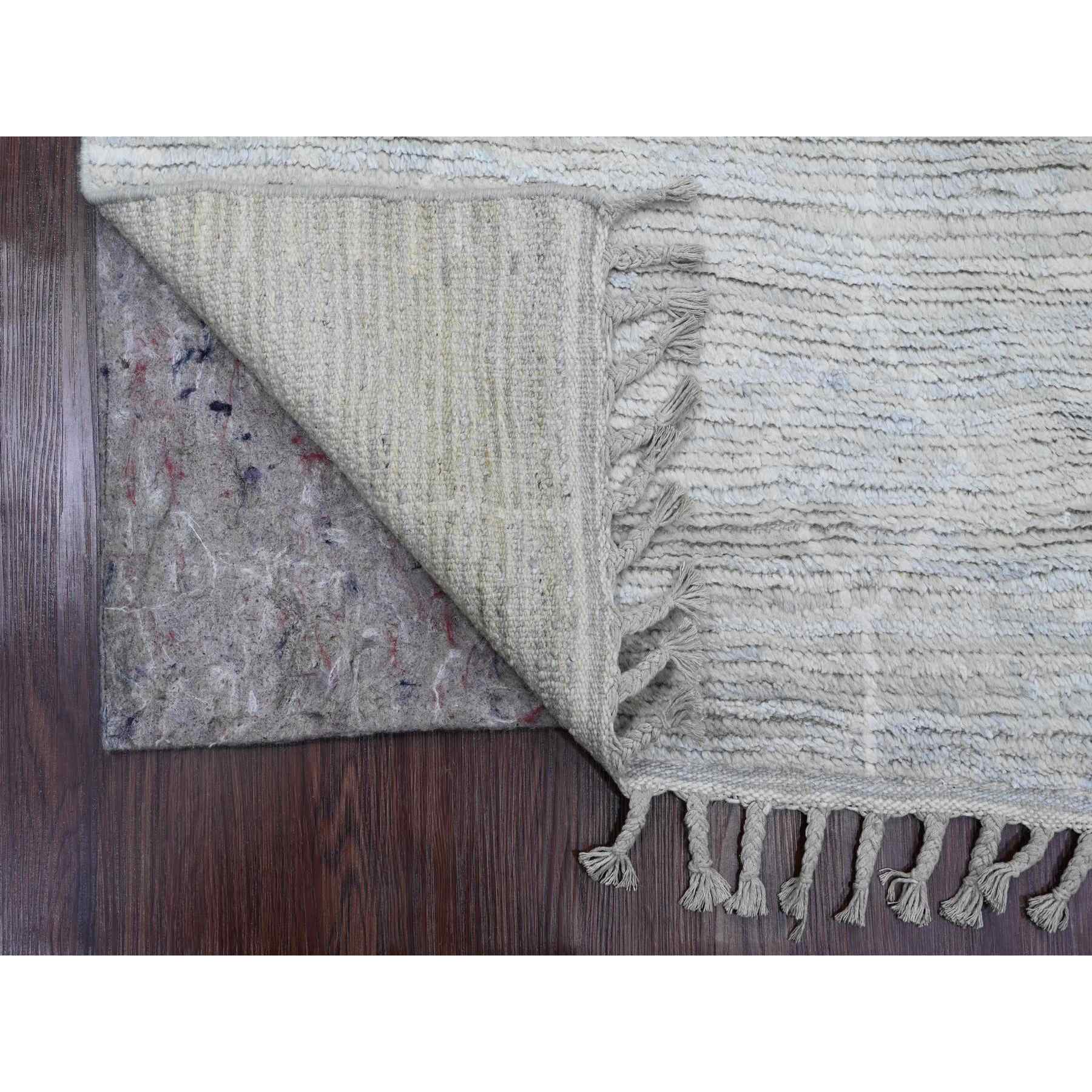 Tribal-Geometric-Hand-Knotted-Rug-101390