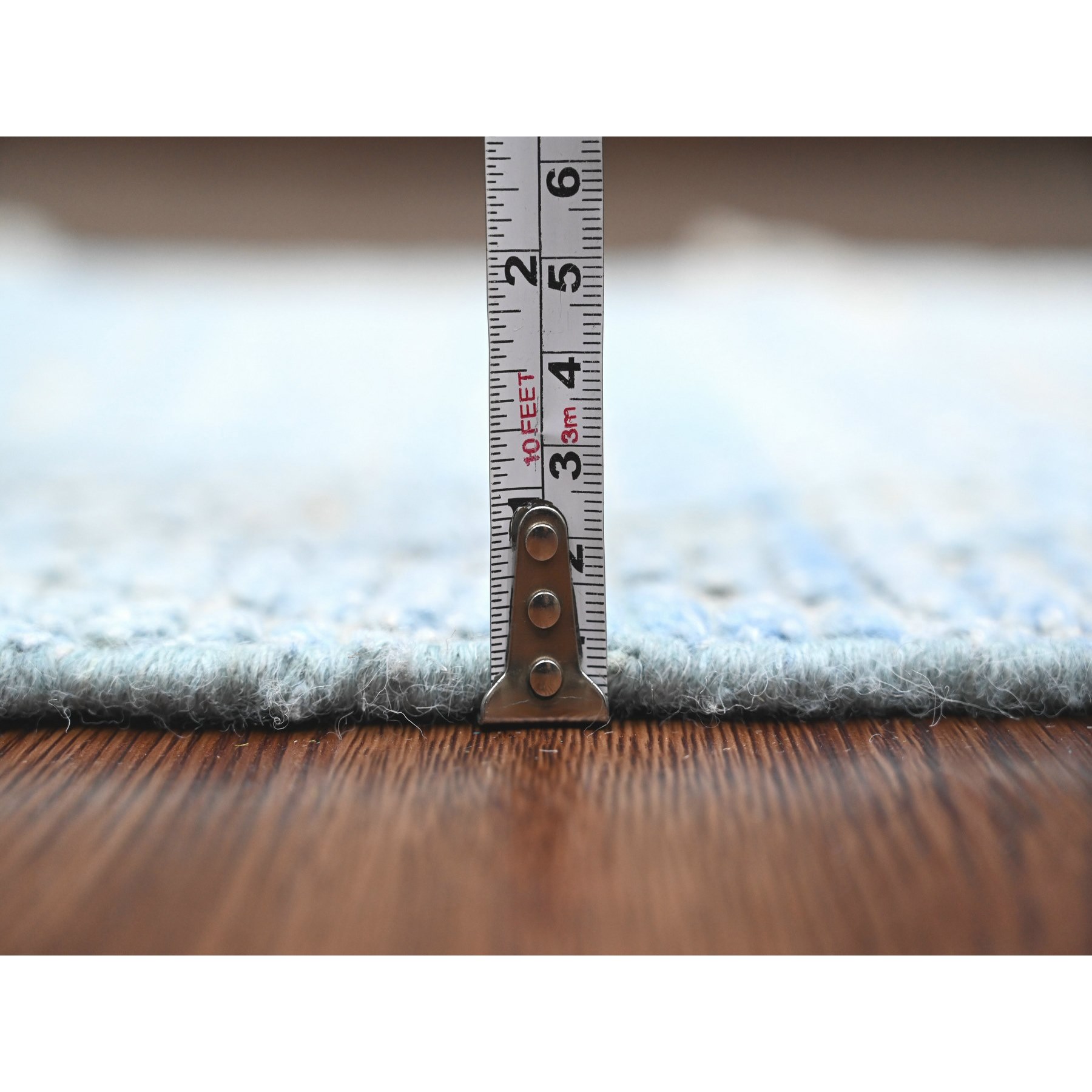 Tribal-Geometric-Hand-Knotted-Rug-101420