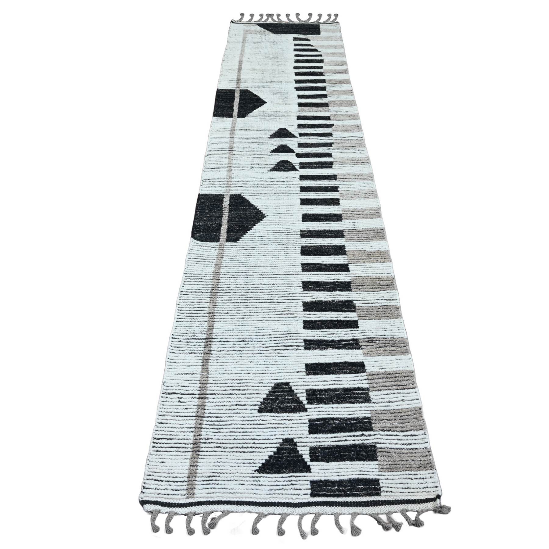 Tribal-Geometric-Hand-Knotted-Rug-101425